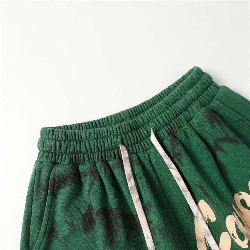 Japanese Brand × Vintage Men's trendy street distressed tie-dye letter casual shorts Size US 32 / EU 48 - 3 Thumbnail