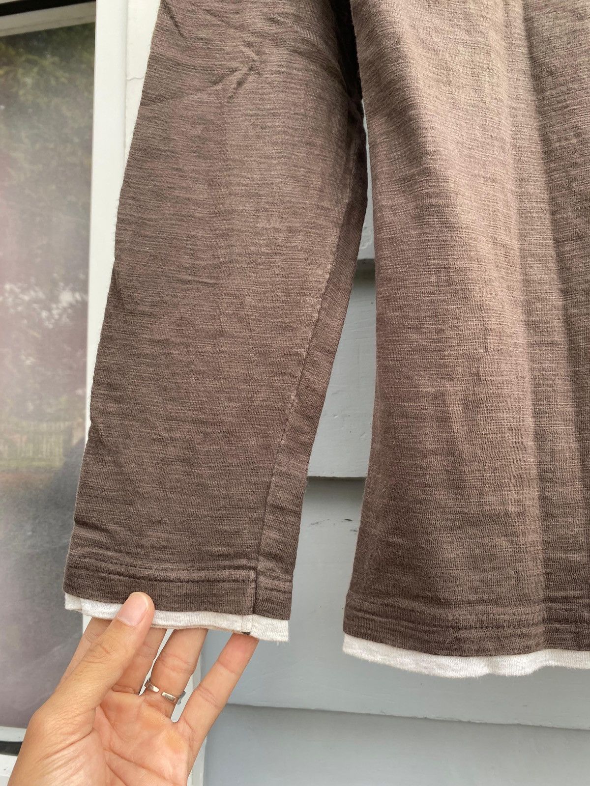 If Six Was Nine anti-label Jean Distressed Layered Grunge Plaid Inner Detail Size US XL / EU 56 / 4 - 13 Thumbnail