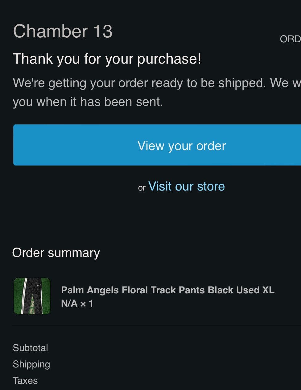 Palm Angels Palm Angels Floral Track Pants Size US 36 / EU 52 - 6 Thumbnail