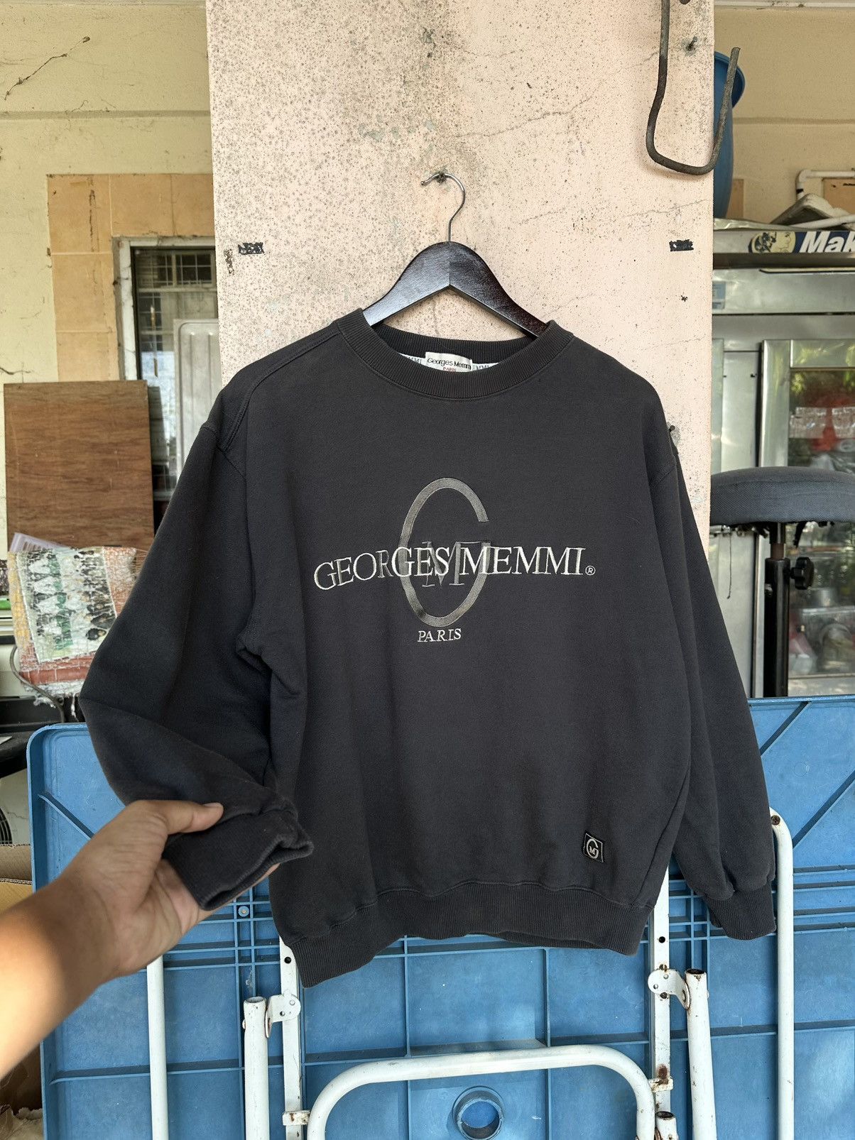 Vintage Georges Memmi Embroidery Sweater Size US S / EU 44-46 / 1 - 4 Thumbnail