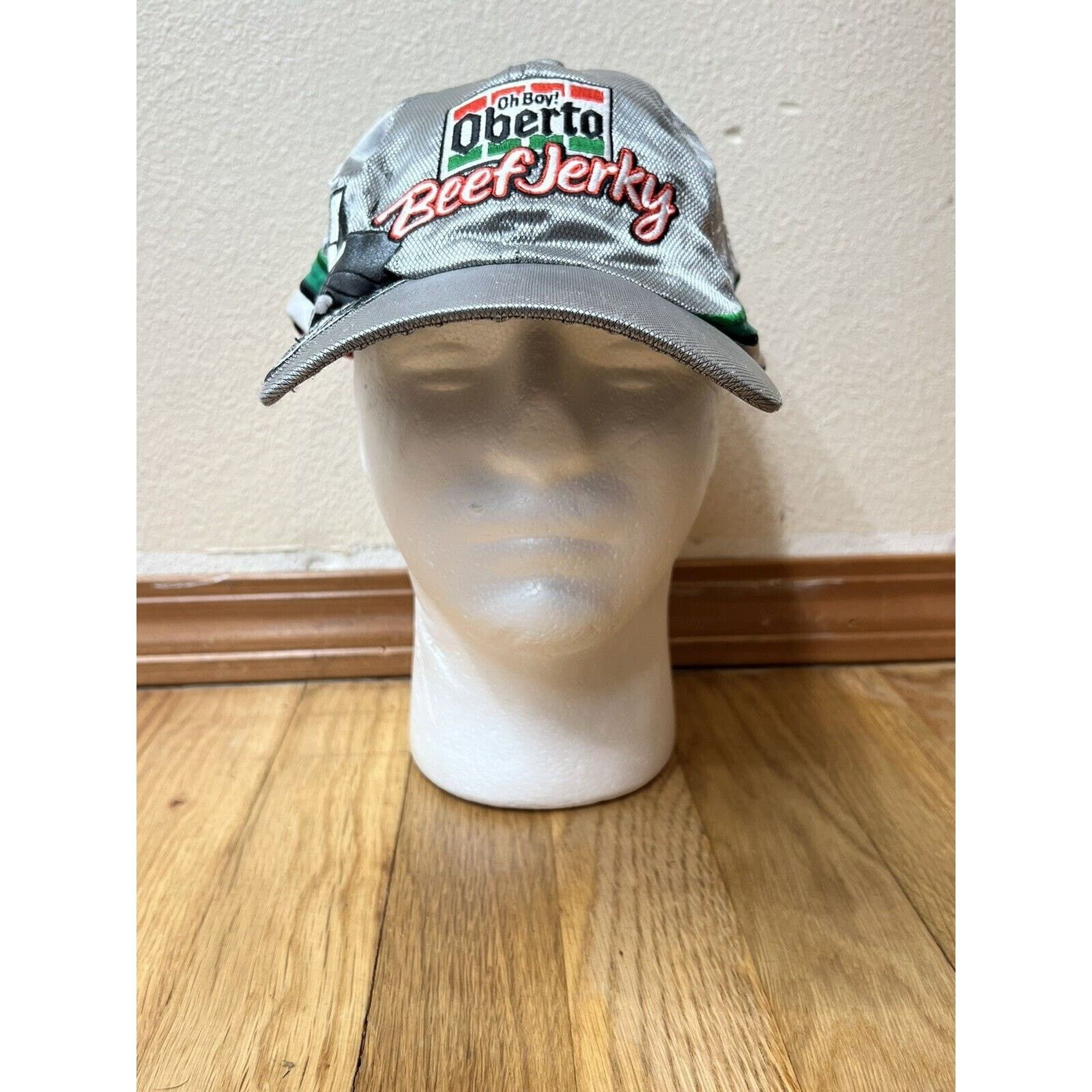 Other Vintage Grand Prix Oh Boy Oberta Jerky Racing Silver Hat Size ONE SIZE - 1 Thumbnail
