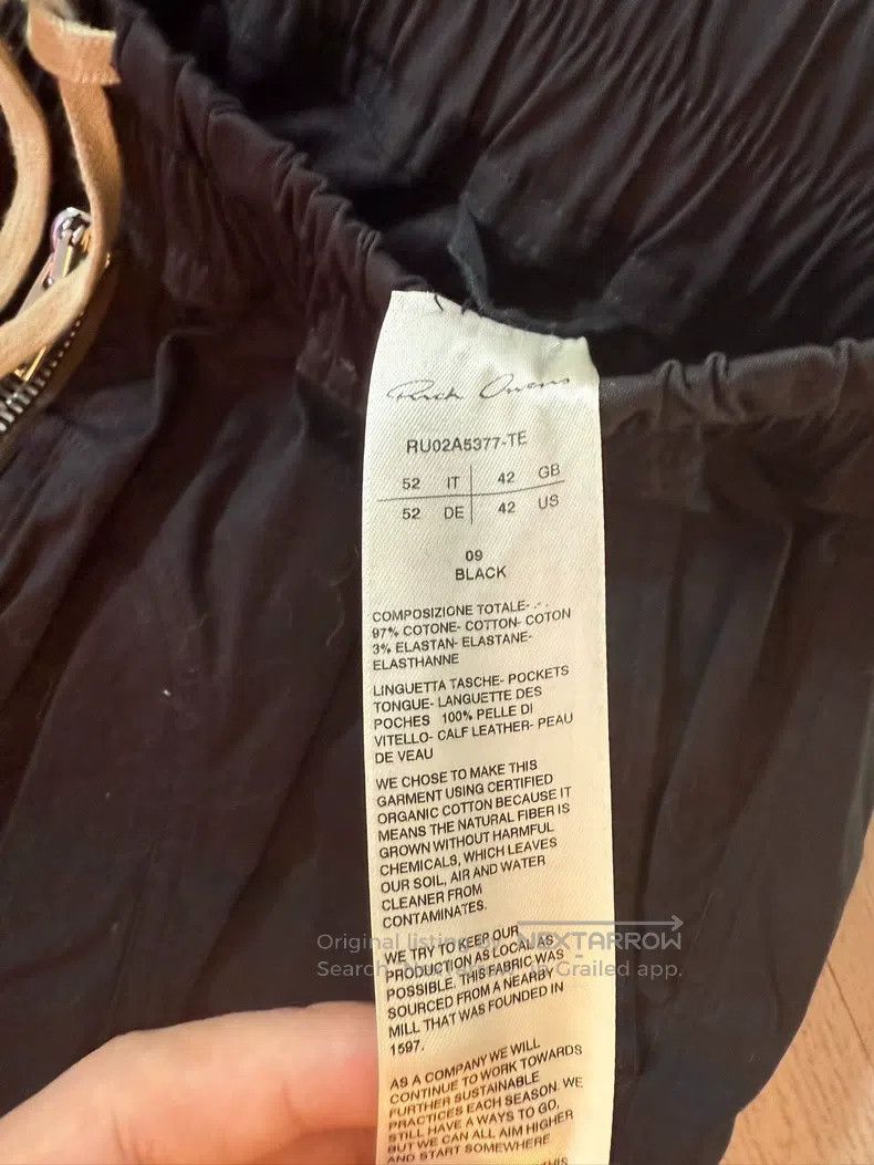 Rick Owens RICK OWENS Five Zipper Bombshell Pants Size US 36 / EU 52 - 2 Thumbnail