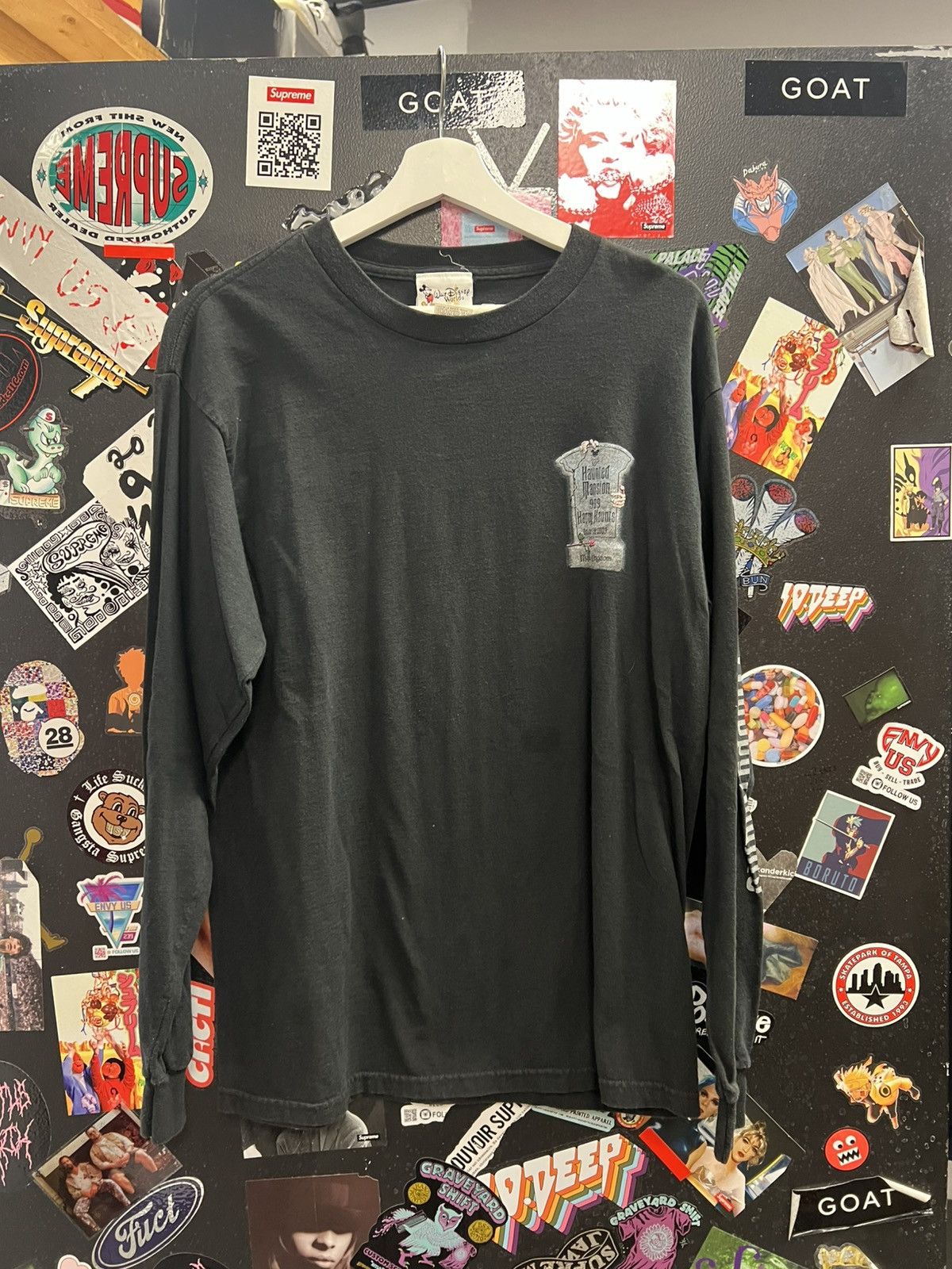 Disney × Vintage Vintage Disney Haunted Mansion Ride Shirt Size US M / EU 48-50 / 2 - 1 Thumbnail