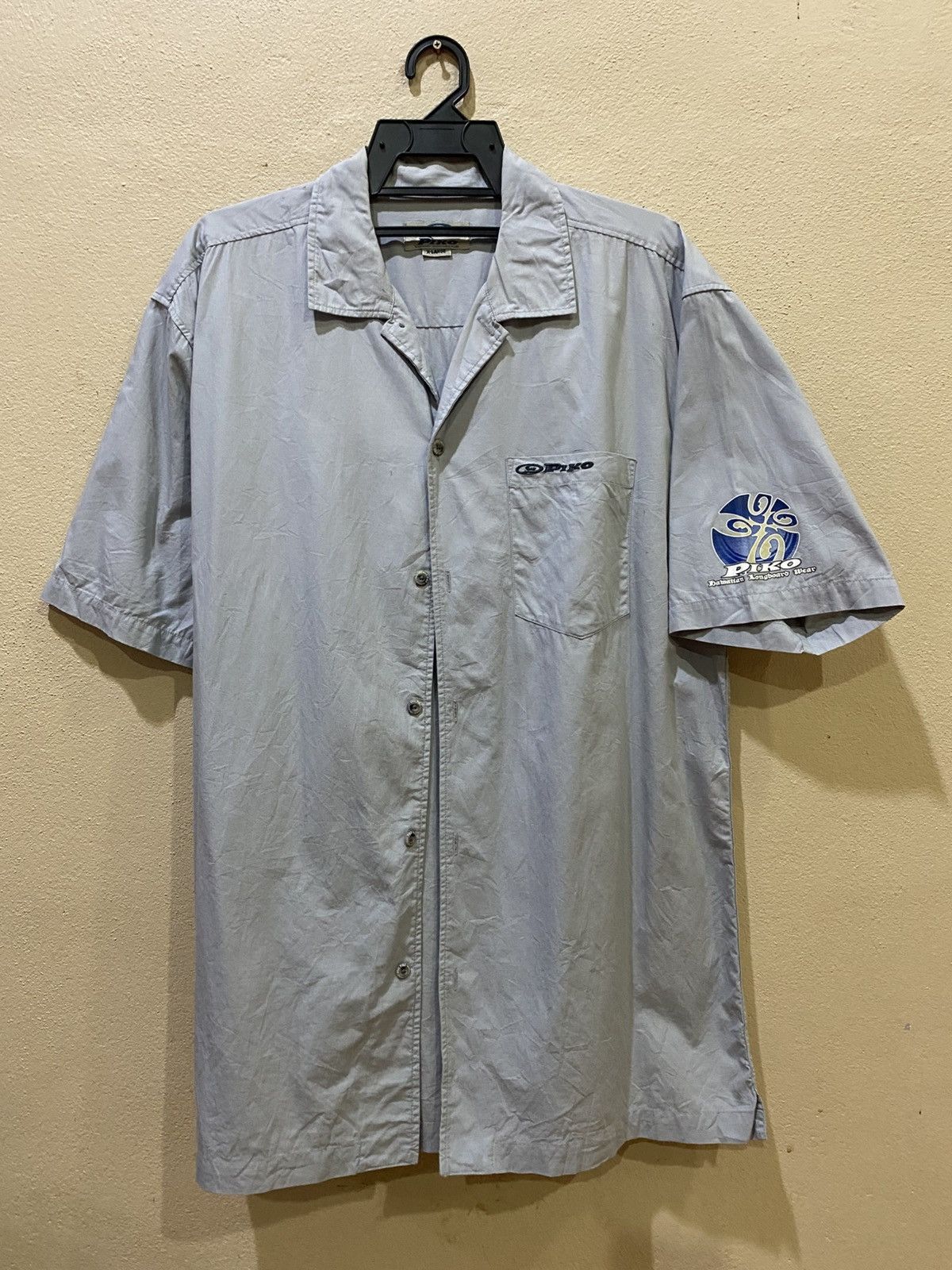 Other Vintage Piko Button Up Shirt Size US XL / EU 56 / 4 - 2 Thumbnail