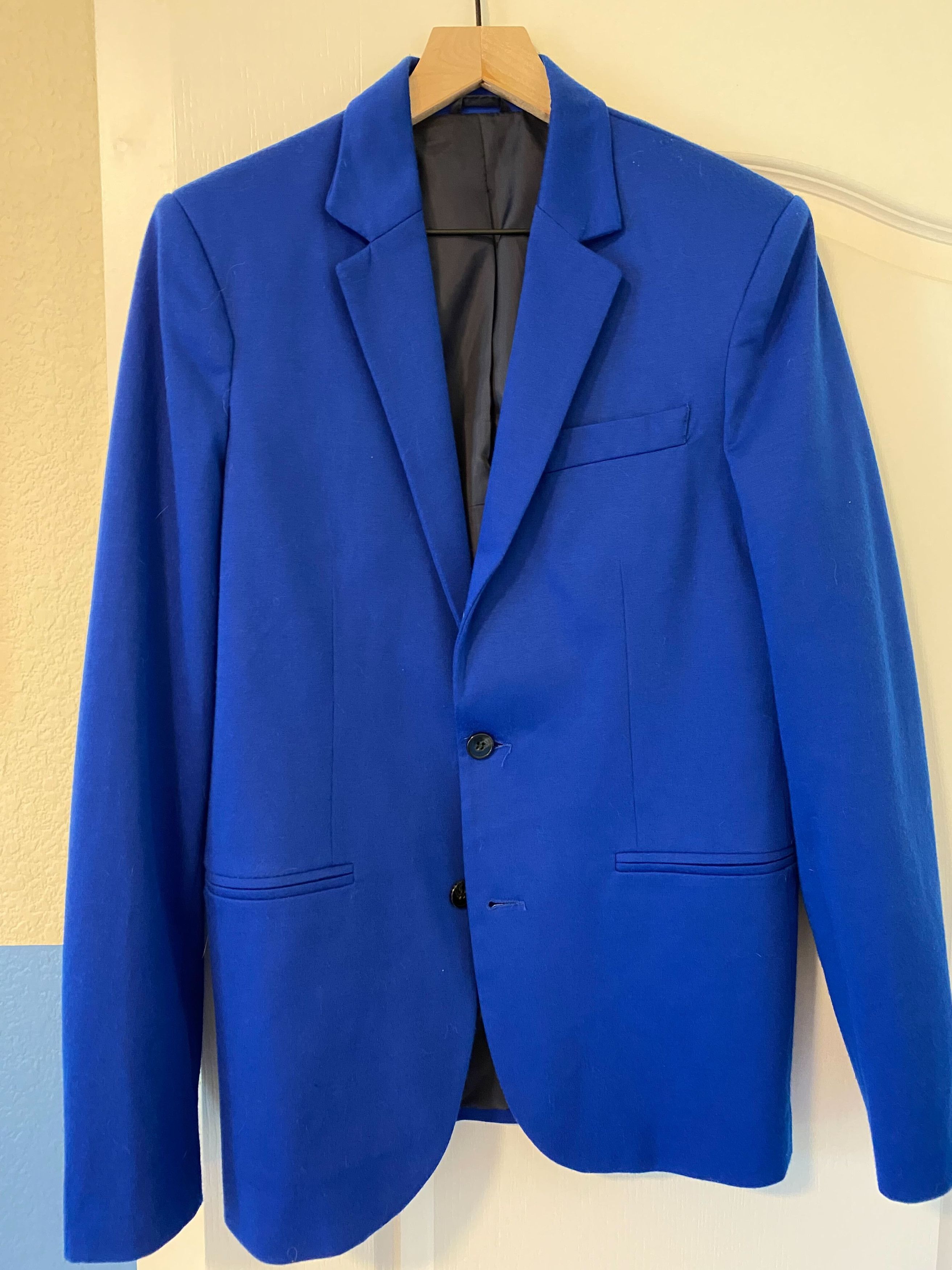Zara Zara Electric Blue Blazer Grailed