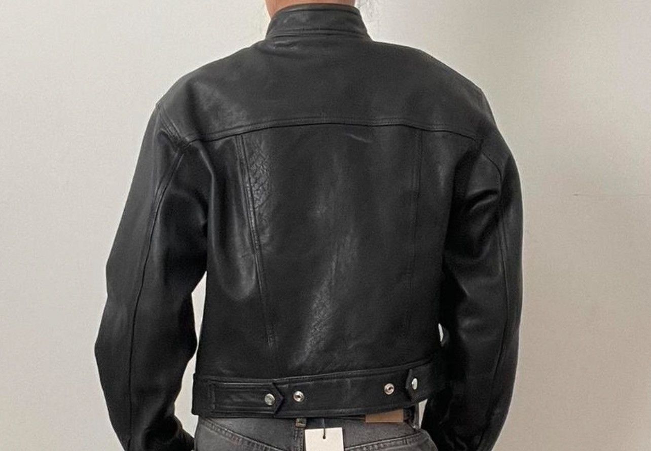 Vintage Vintage leather bomber jacket Size M / US 6-8 / IT 42-44 - 5 Thumbnail