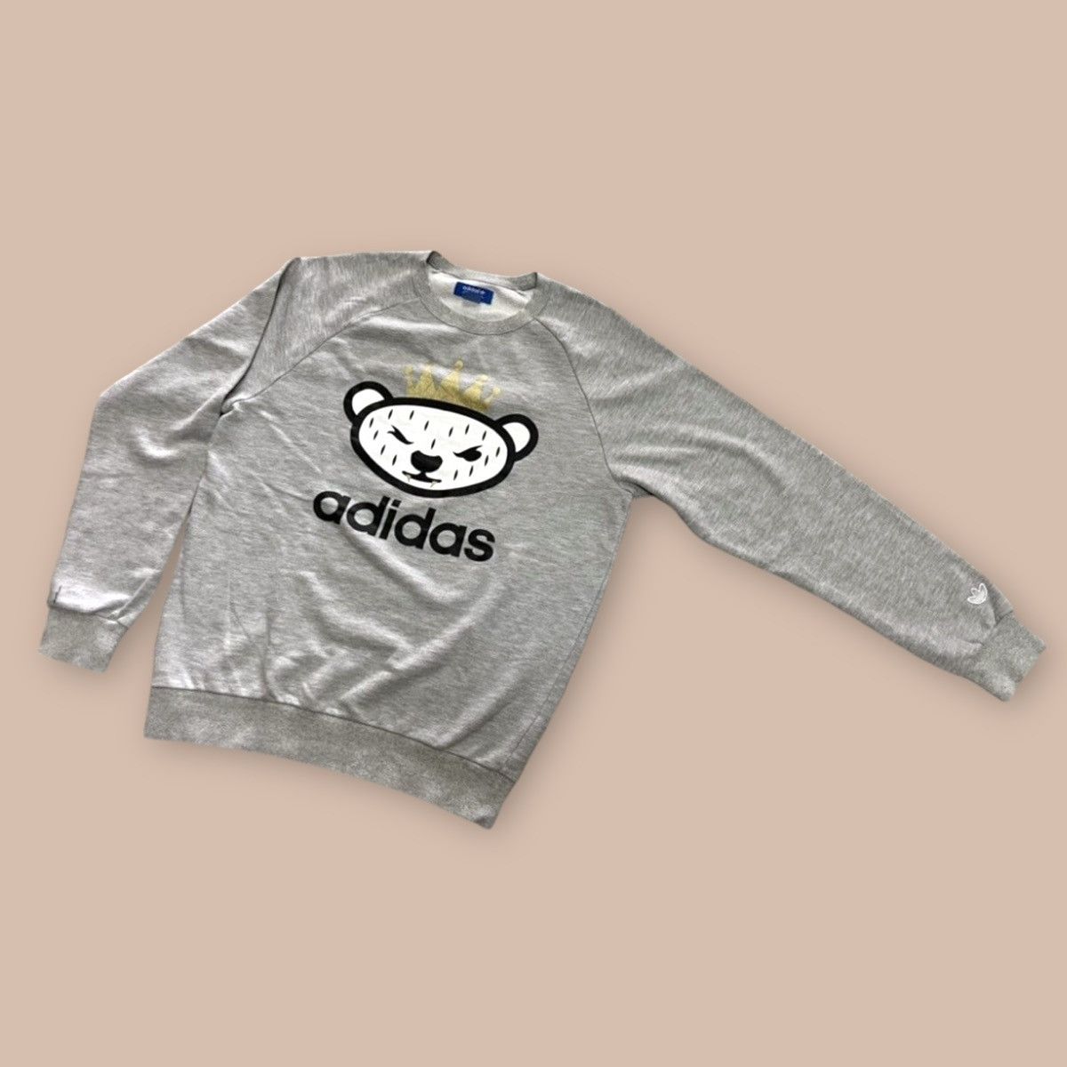 Adidas × Nigo Adidas Originals X Nigo Bear 25th Anniversary Sweatshirt Size US M / EU 48-50 / 2 - 2 Thumbnail