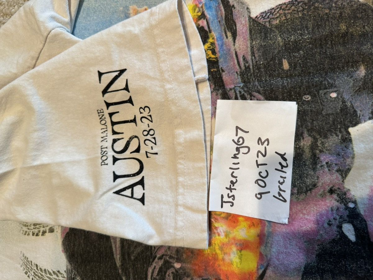 HELLSTAR × Rap Tees Post Malone x Hell Star Austin Album Tee Size US L / EU 52-54 / 3 - 4 Thumbnail