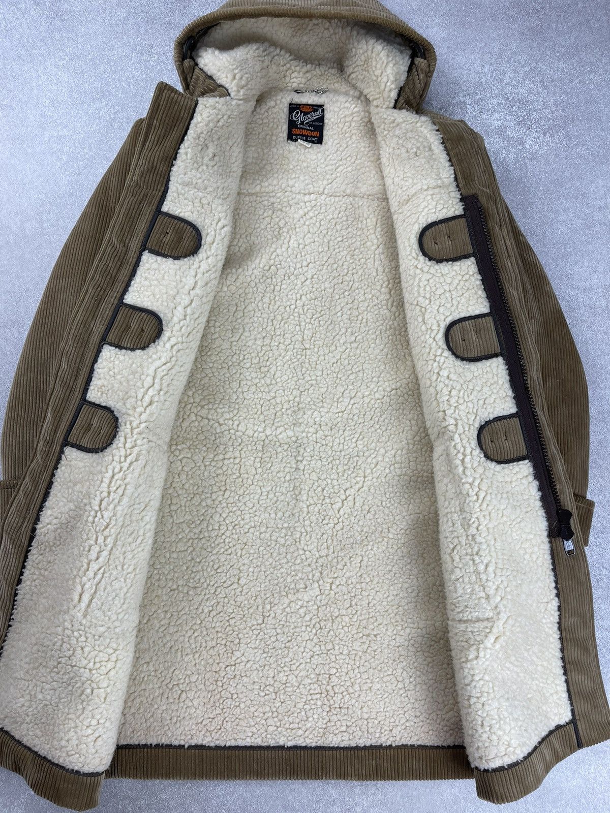 Gloverall × Vintage Vintage Gloverall Corduroy Duffle Coat Jacket Size US M / EU 48-50 / 2 - 11 Thumbnail