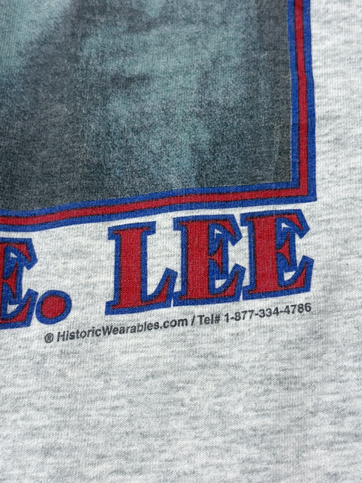 Vintage 90’s Robert E Lee War General Rare Vintage Tee Shirt Size US M / EU 48-50 / 2 - 4 Thumbnail