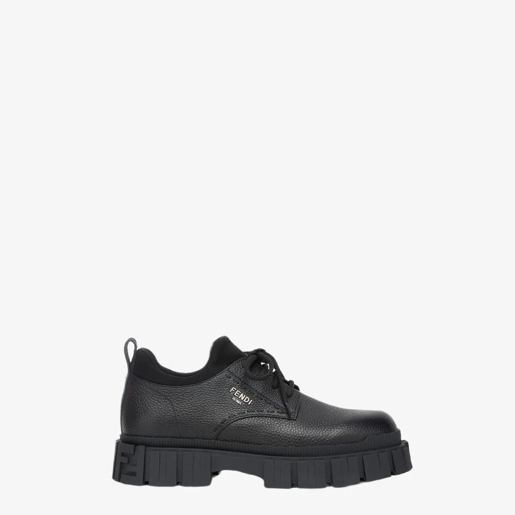 Fendi o1s1wg110226 Fendi Force Lace Ups in Black Size US 7 / EU 40 - 1 Thumbnail