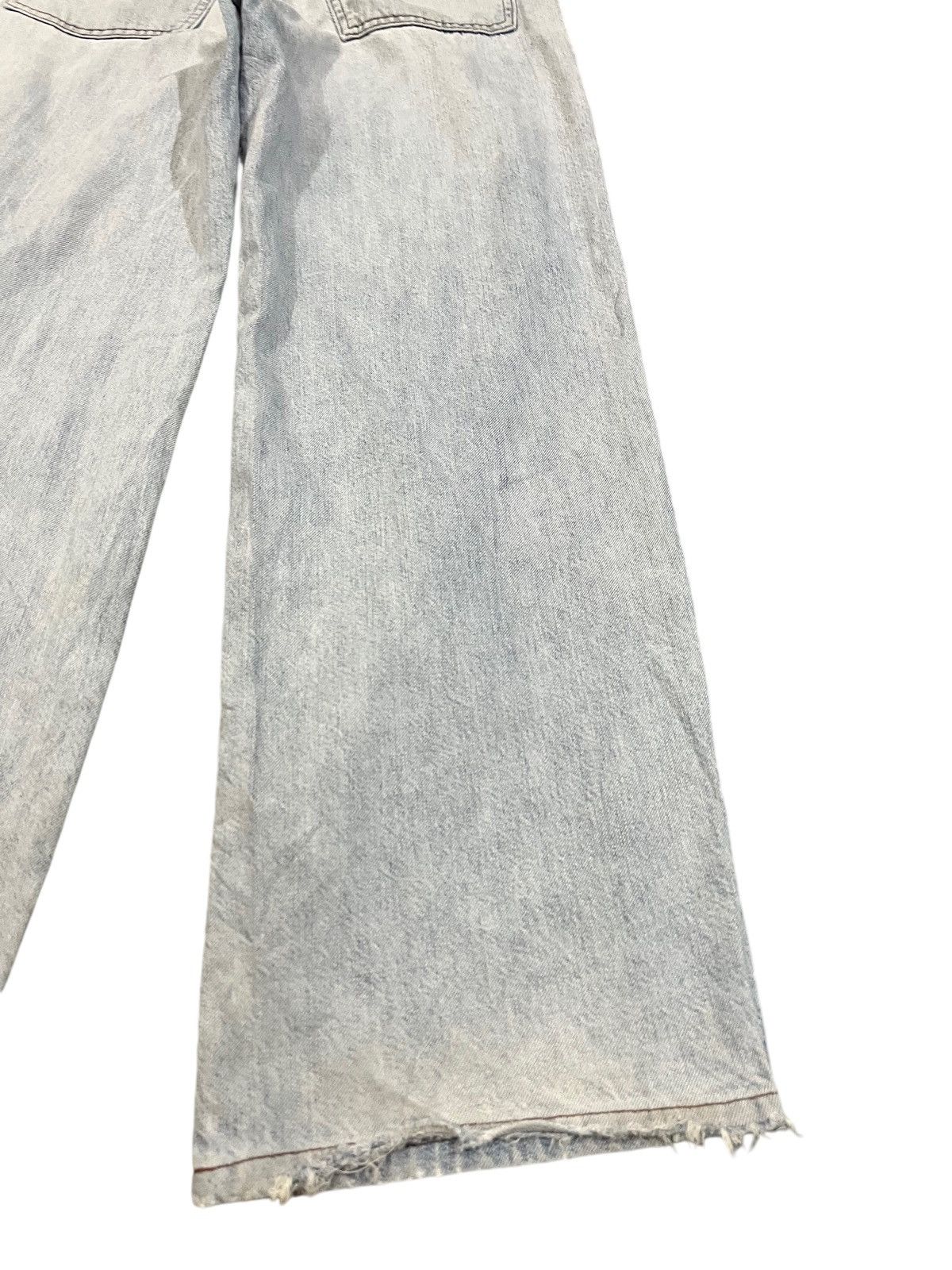 Christophe Lemaire × Jun Takahashi × Uniqlo Vintage Uniqlo xChristophe Lemaire Baggy Faded Denim Size US 29 - 6 Thumbnail