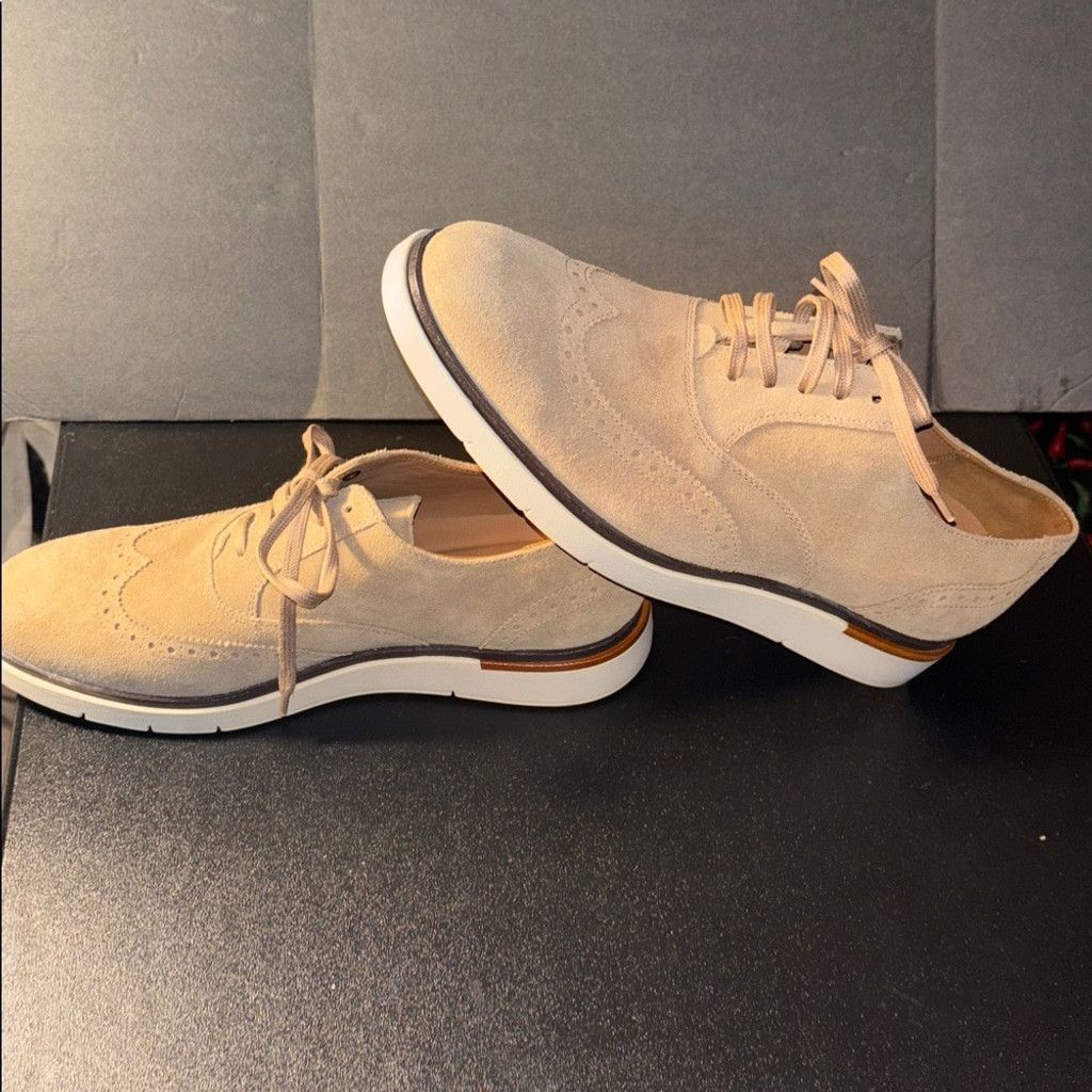 Allen Edmonds Allen Edmunds Ran Suede Oxford Shoe NWB Sz 9.5D Retail $395 Size US 9.5 / EU 42-43 - 3 Thumbnail