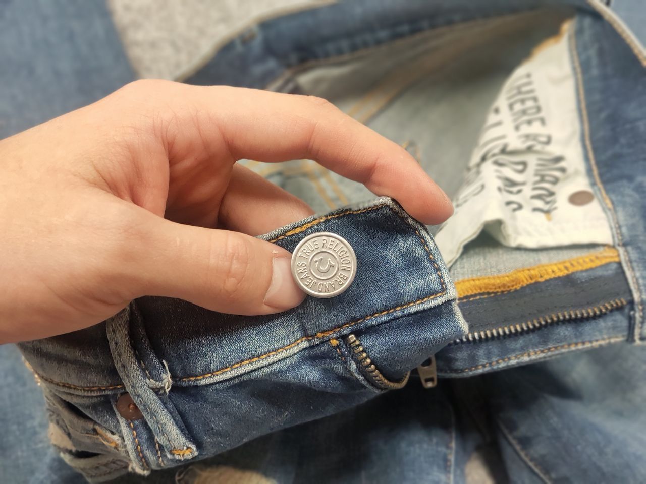 True Religion True Religion Vintage Y2K Style cora mid rise Denim Jeans Size 26" / US 2 / IT 38 - 11 Thumbnail