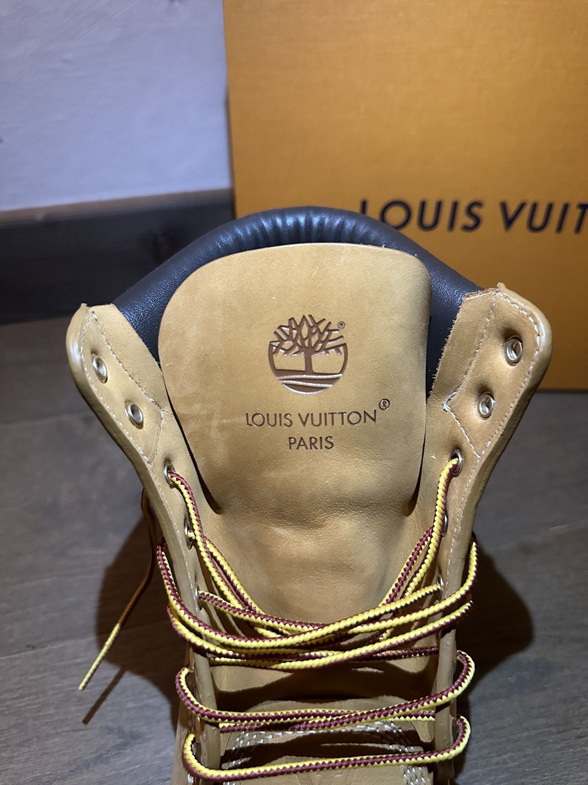 Louis Vuitton × Timberland Louis Vuitton Timberland 6" Ankle Boot Size US 11 / EU 44 - 3 Thumbnail