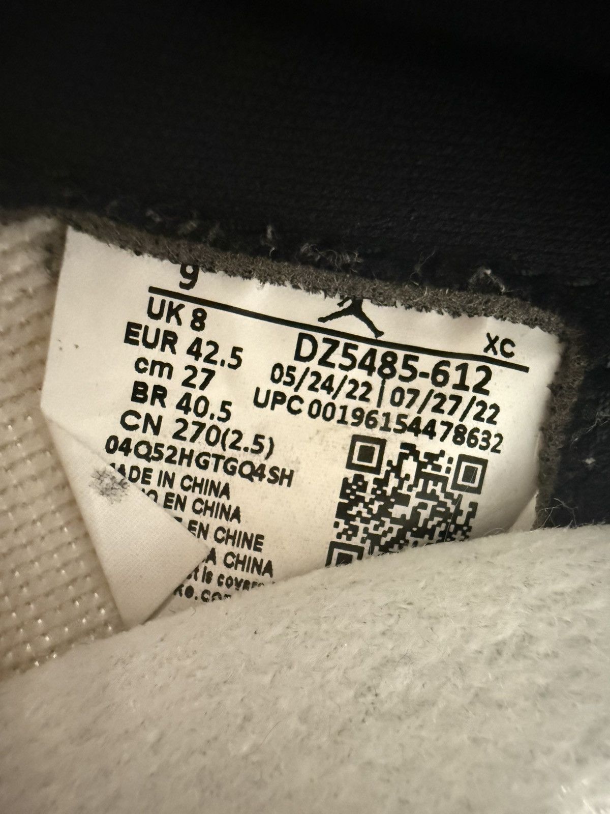 Jordan Brand Air Jordan Retro 1 High OG Lost and Found Size US 9 / EU 42 - 6 Thumbnail