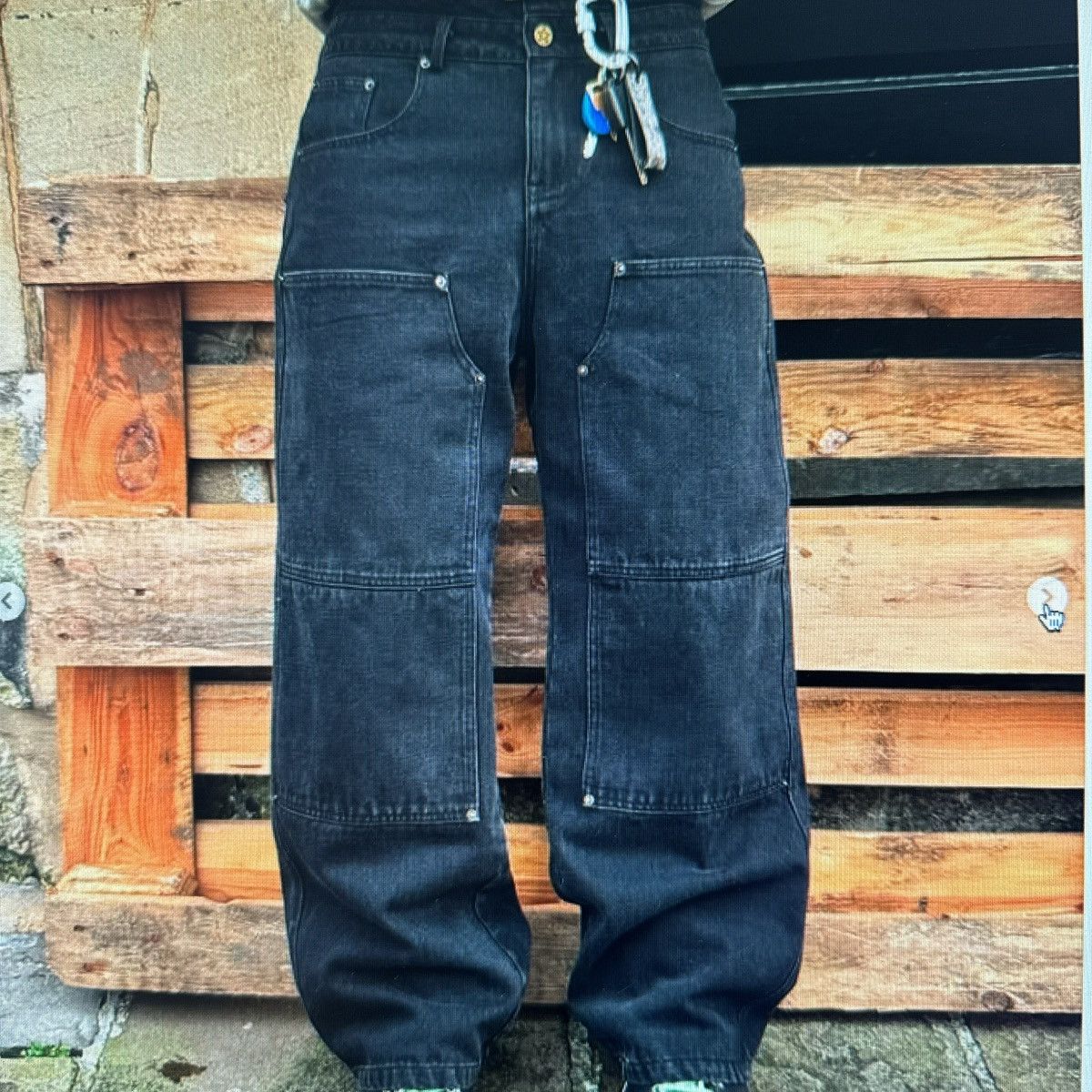 大人気！まとめ一覧 Other UK Experiment 5 Double Knee Carpenter Denim Jeans パンツ
