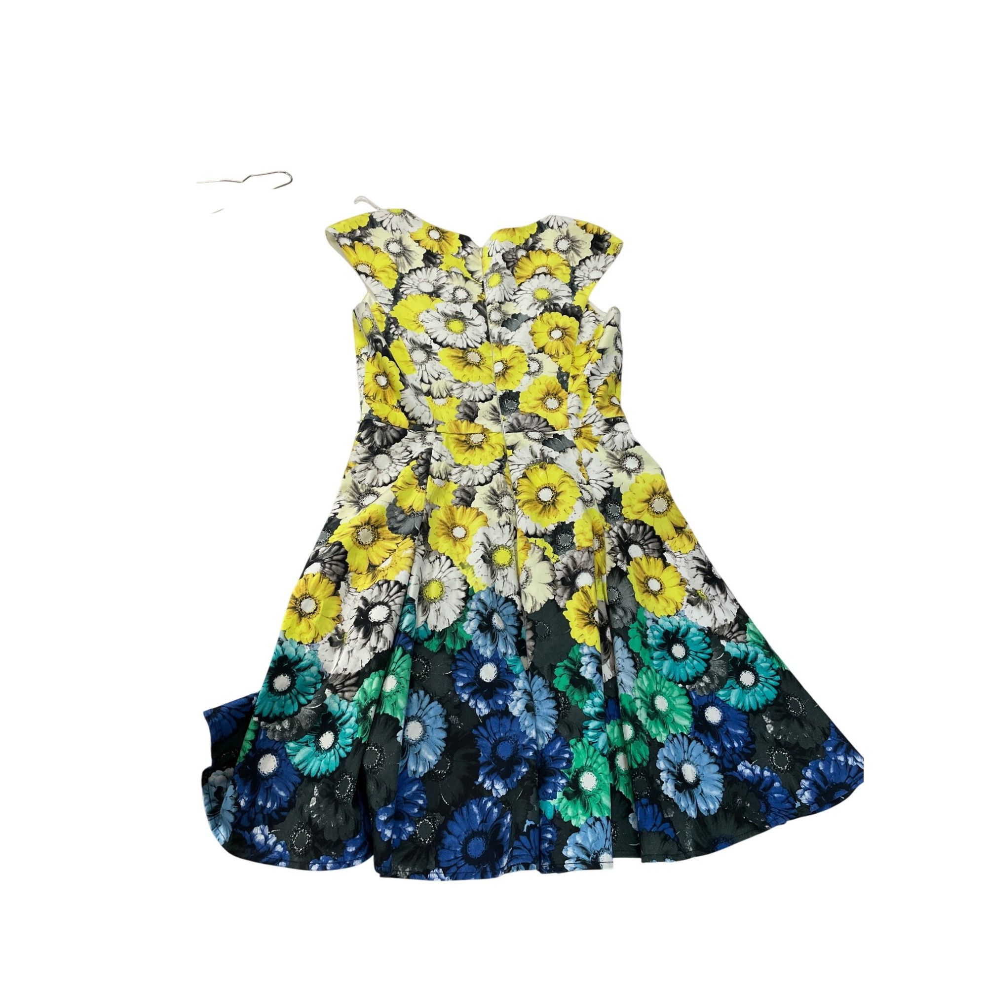 MAGGY LONDON Maggy London Petite Floral Fit Flare Dress size 4P SKU 8920 Size S / US 4 / IT 40 - 9 Thumbnail
