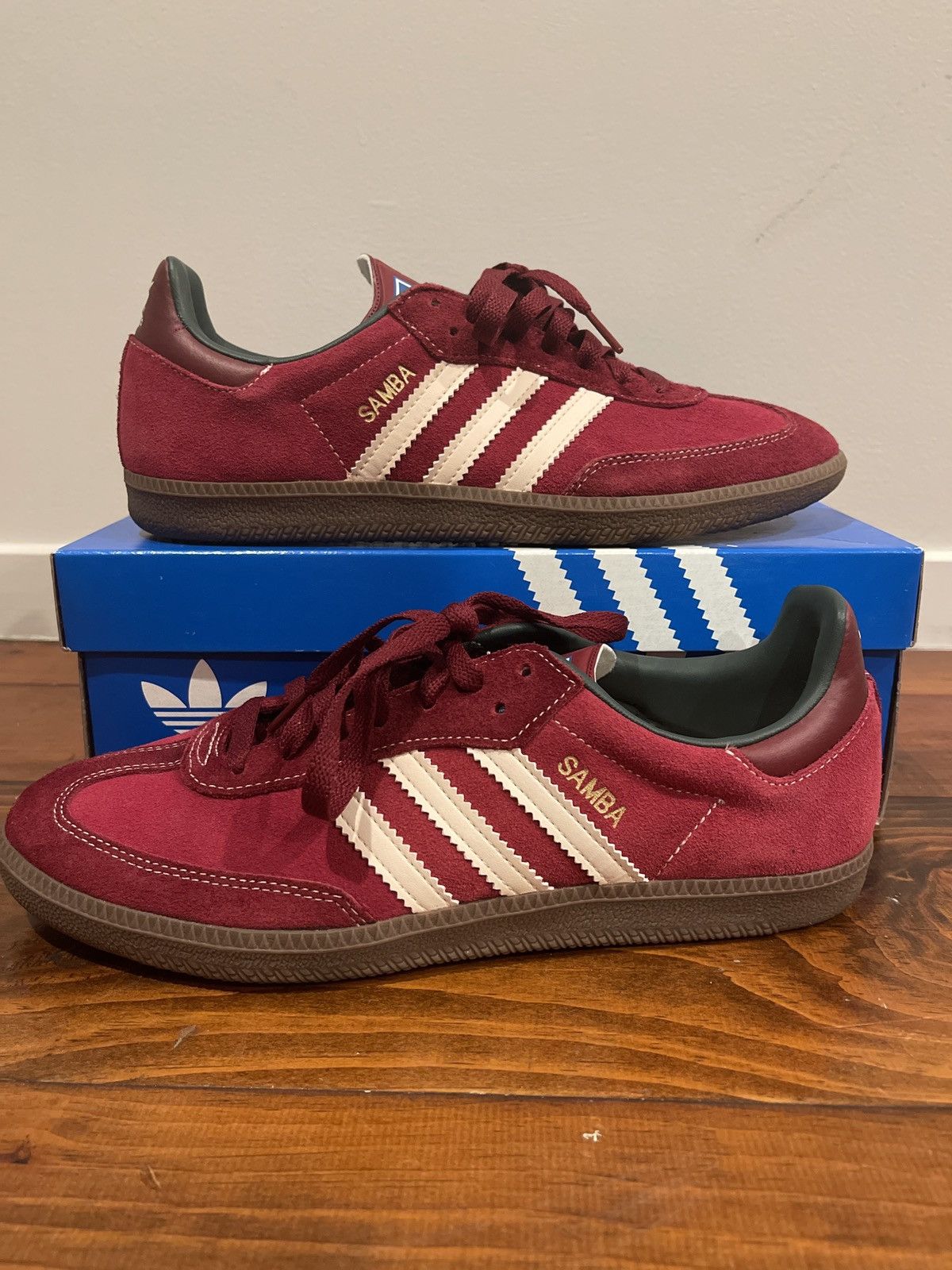 Adidas Adidas Sambas Size US 8.5 / EU 41-42 - 2 Thumbnail