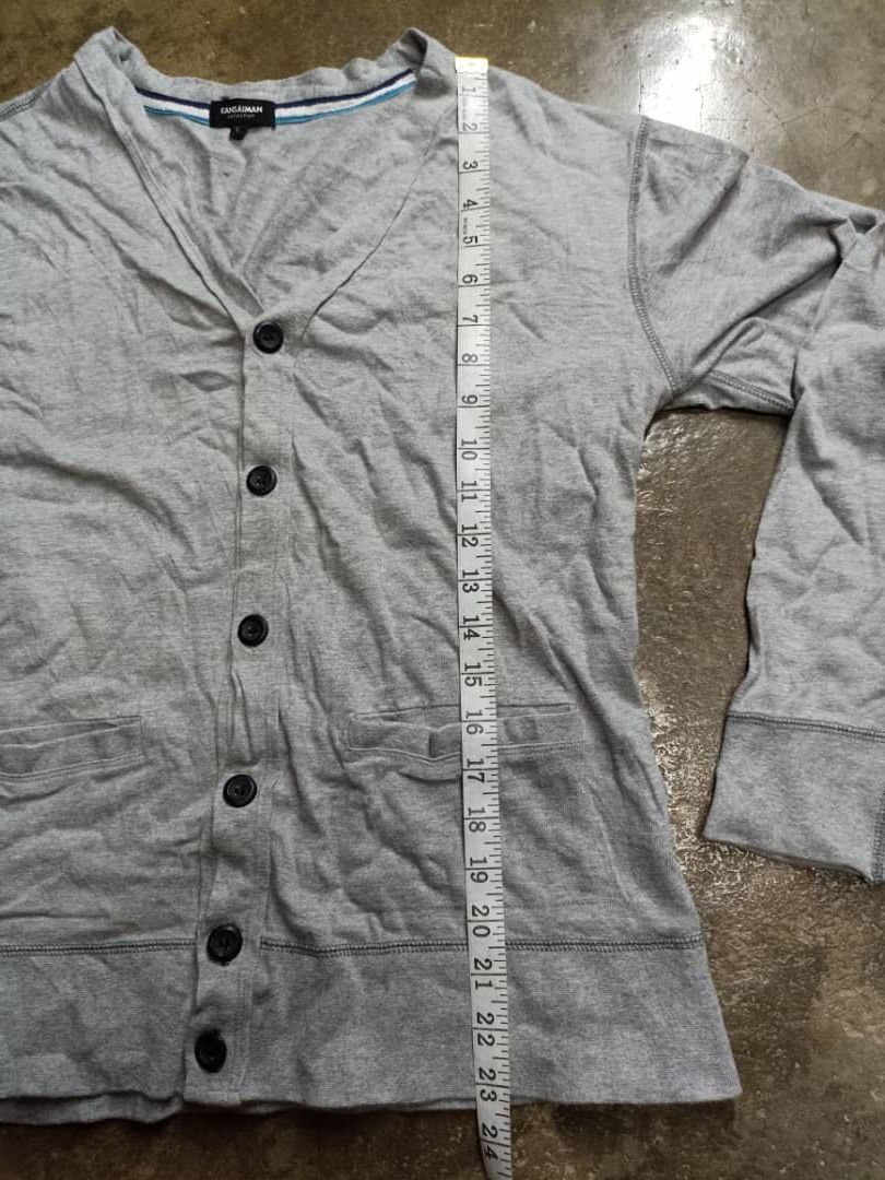 Japanese Brand × Kansai Yamamoto Kansai Man Cardigan Button Up Size US L / EU 52-54 / 3 - 12 Thumbnail
