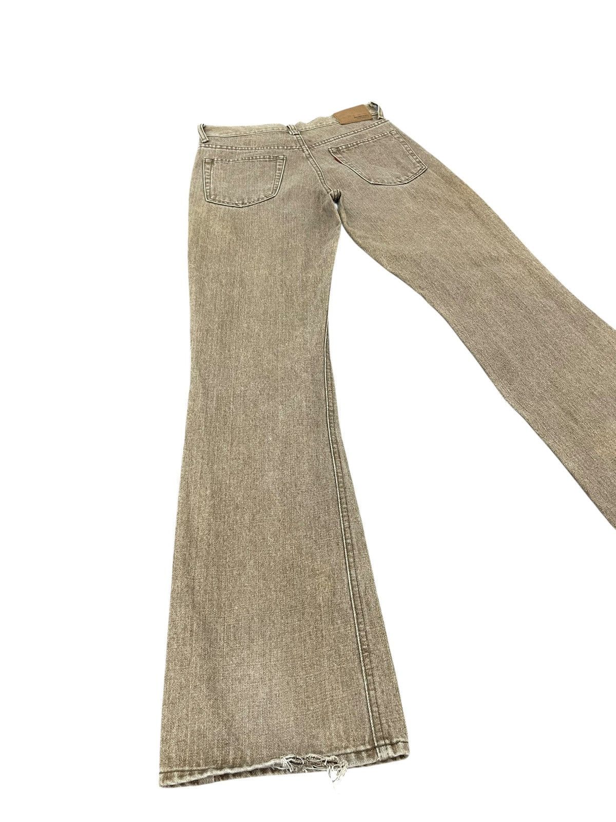 Le Grande Bleu (L.G.B.) Flare Jeans Vtg Bobson Japan Faded Distress Boot Cut Size US 29 - 11 Thumbnail