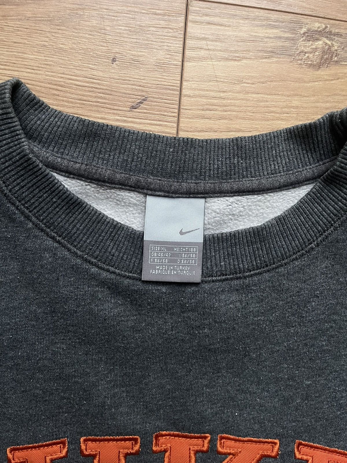 Nike 90’s NIKE RETRO BIG SPELLOUT LOGO BOXY SWOOSH Y2K CREWNECK Size US XL / EU 56 / 4 - 3 Thumbnail