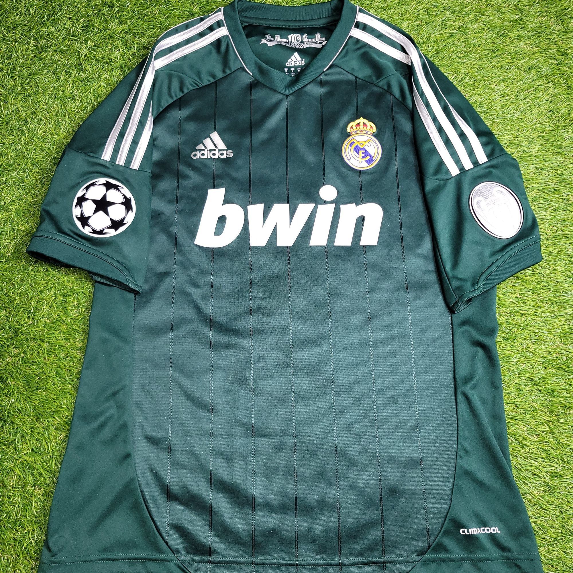Adidas Ronaldo Real Madrid 2012 2013 Third Soccer Jersey M Size US M / EU 48-50 / 2 - 2 Thumbnail