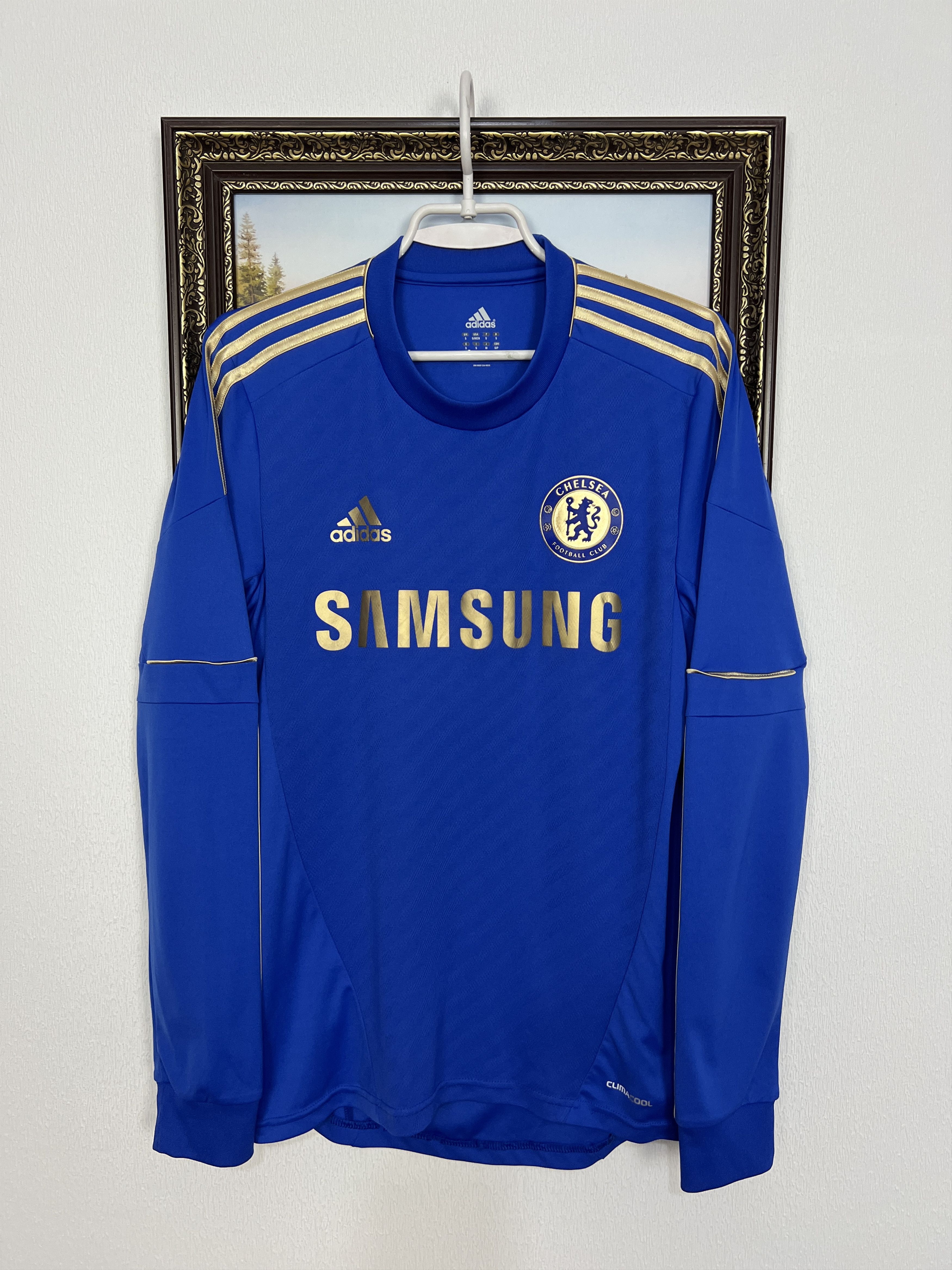 Chelsea Home football shirt 2012 Soccer Long Sleeve Jersey