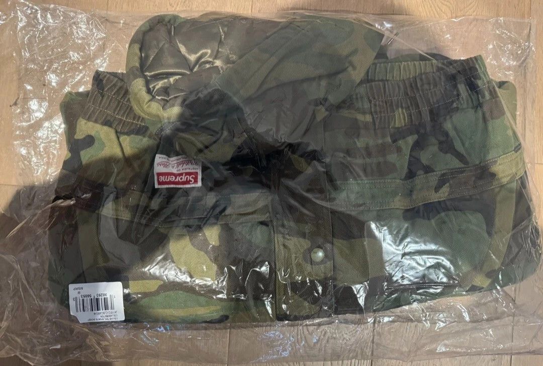 Mitchell & Ness × Supreme Supreme x Mitchell & Ness Twill Stadium Jacket Camo FW24 Size US M / EU 48-50 / 2 - 5 Thumbnail