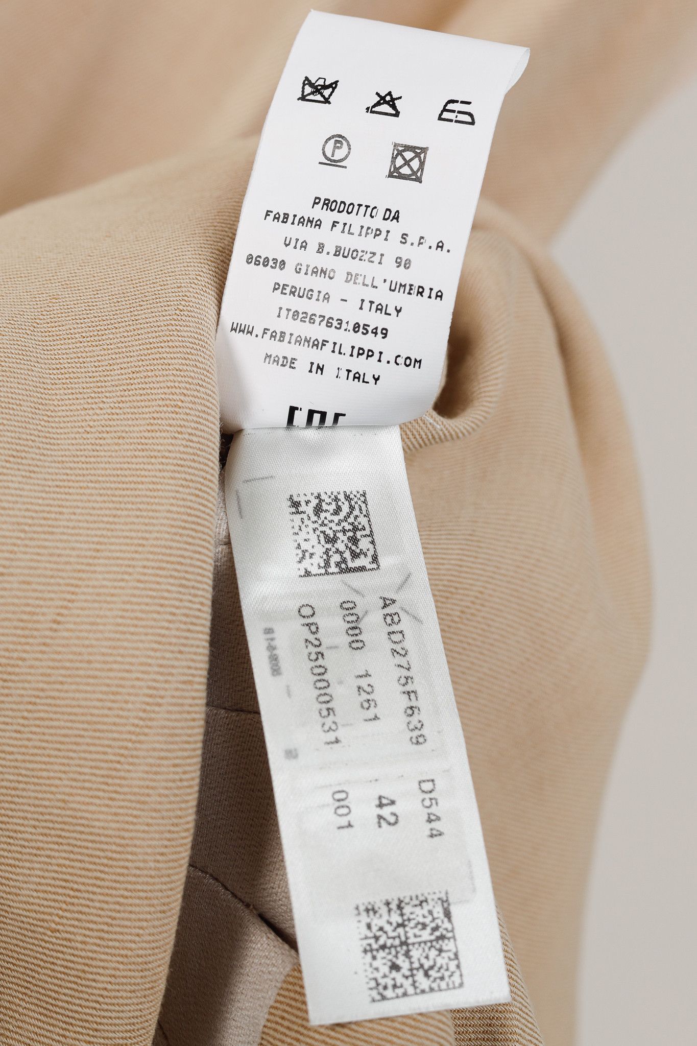 Fabiana Filippi Fabiana Filippi Cinched Pintucked Linen Twill Midi Dress Size S / US 4 / IT 40 - 10 Thumbnail