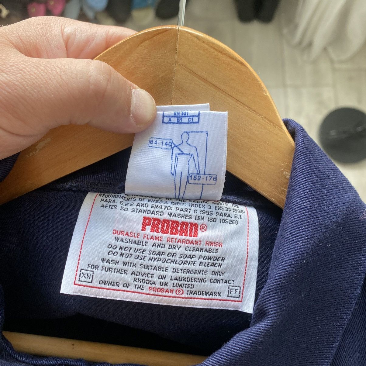 Le Mont Saint Michel Vintage Sanfor French work Coverall jumpsuit Workwear Size US 30 / EU 46 - 8 Thumbnail