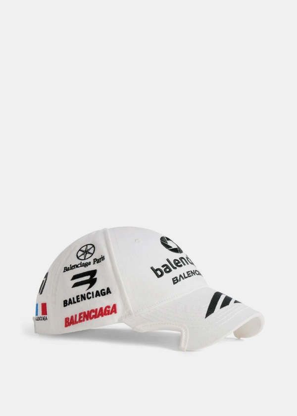 Balenciaga Cut Out Racer Cap Hat Size ONE SIZE - 2 Thumbnail