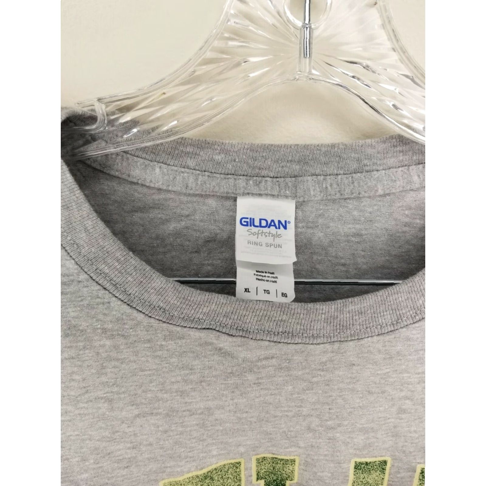 Gildan Gildan T-Shirt Mens Ireland Gray NWT Size XL Size US XL / EU 56 / 4 - 3 Thumbnail