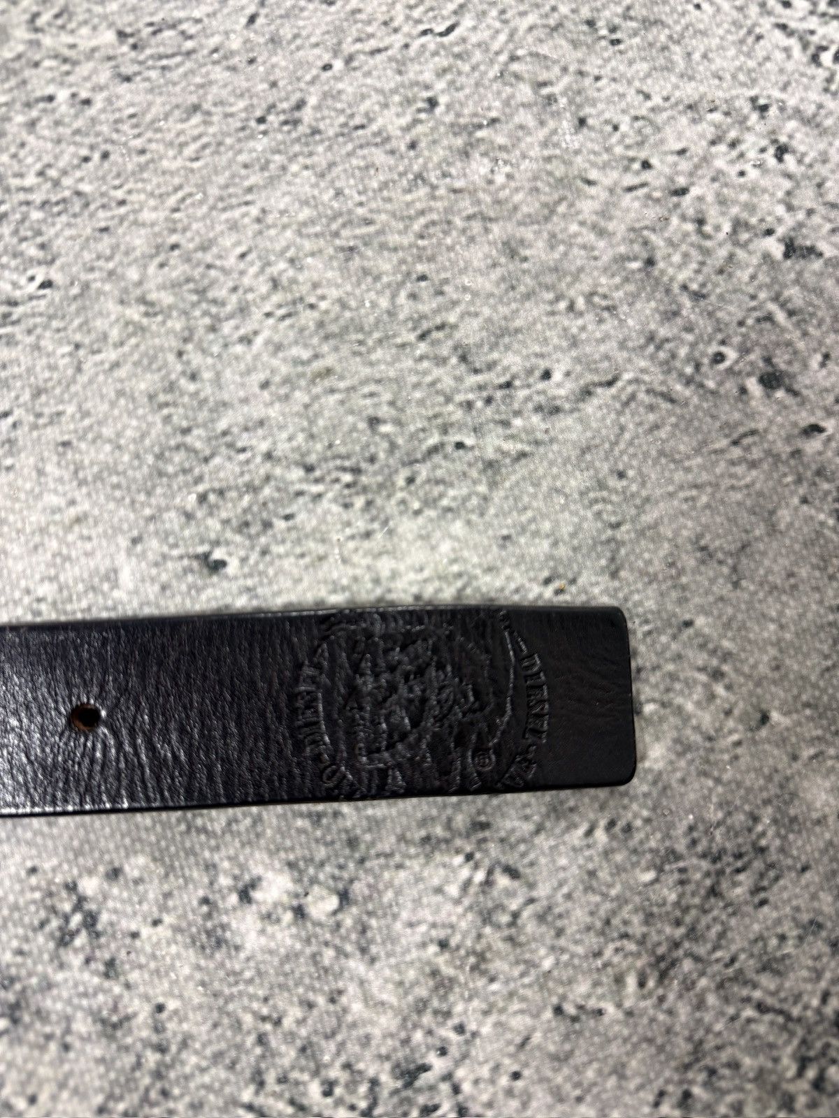 Diesel Diesel black leather belt Y2K Size ONE SIZE - 6 Thumbnail