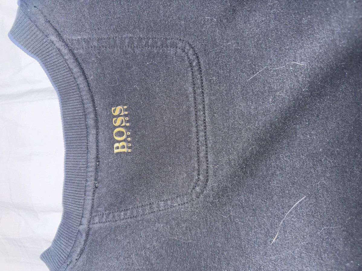 Hugo Boss Hugo Boss Salbo Circle Double Faced Sweatshirt Size US XL / EU 56 / 4 - 6 Thumbnail