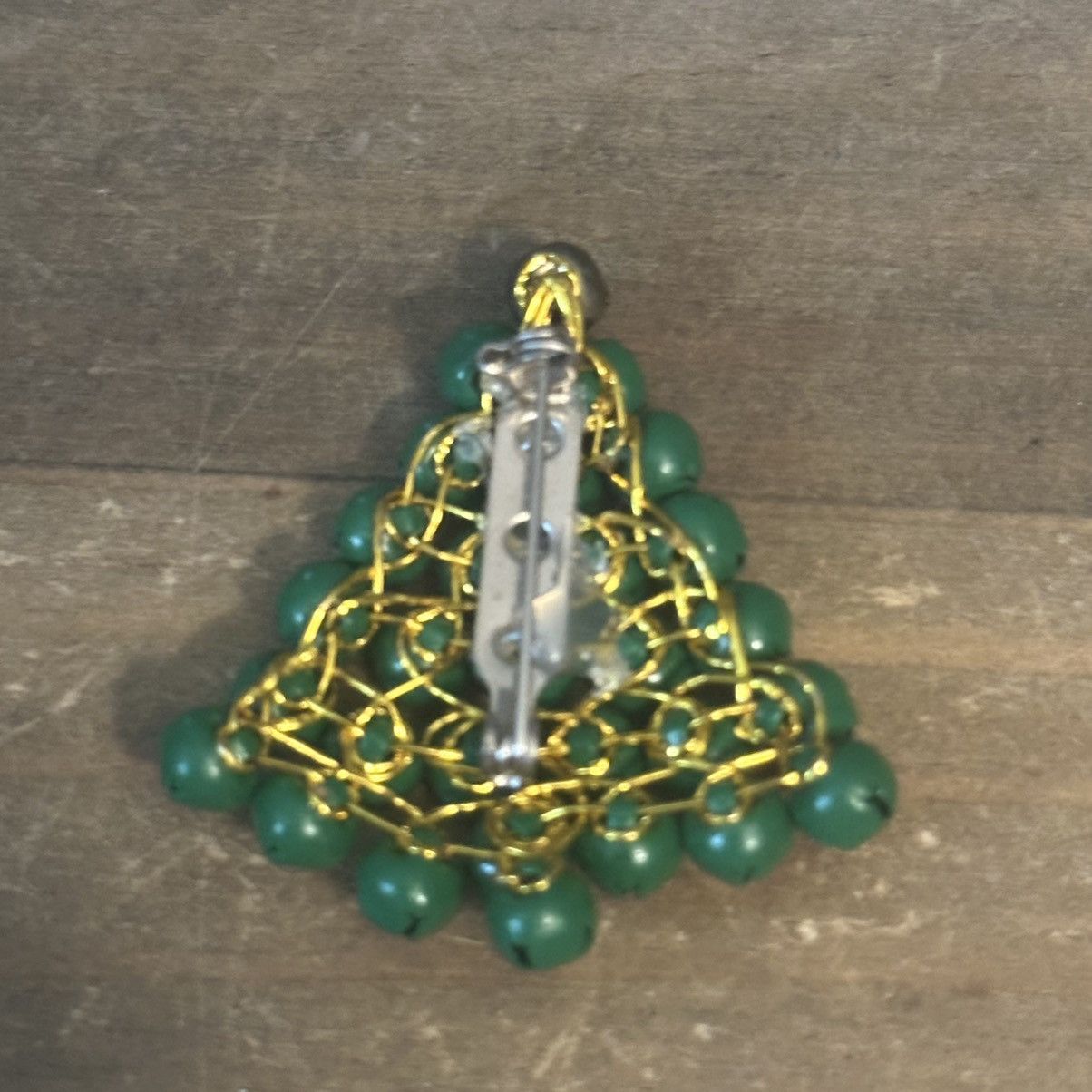 Vintage Vintage jingle bells Christmas tree brooch Size ONE SIZE - 4 Thumbnail