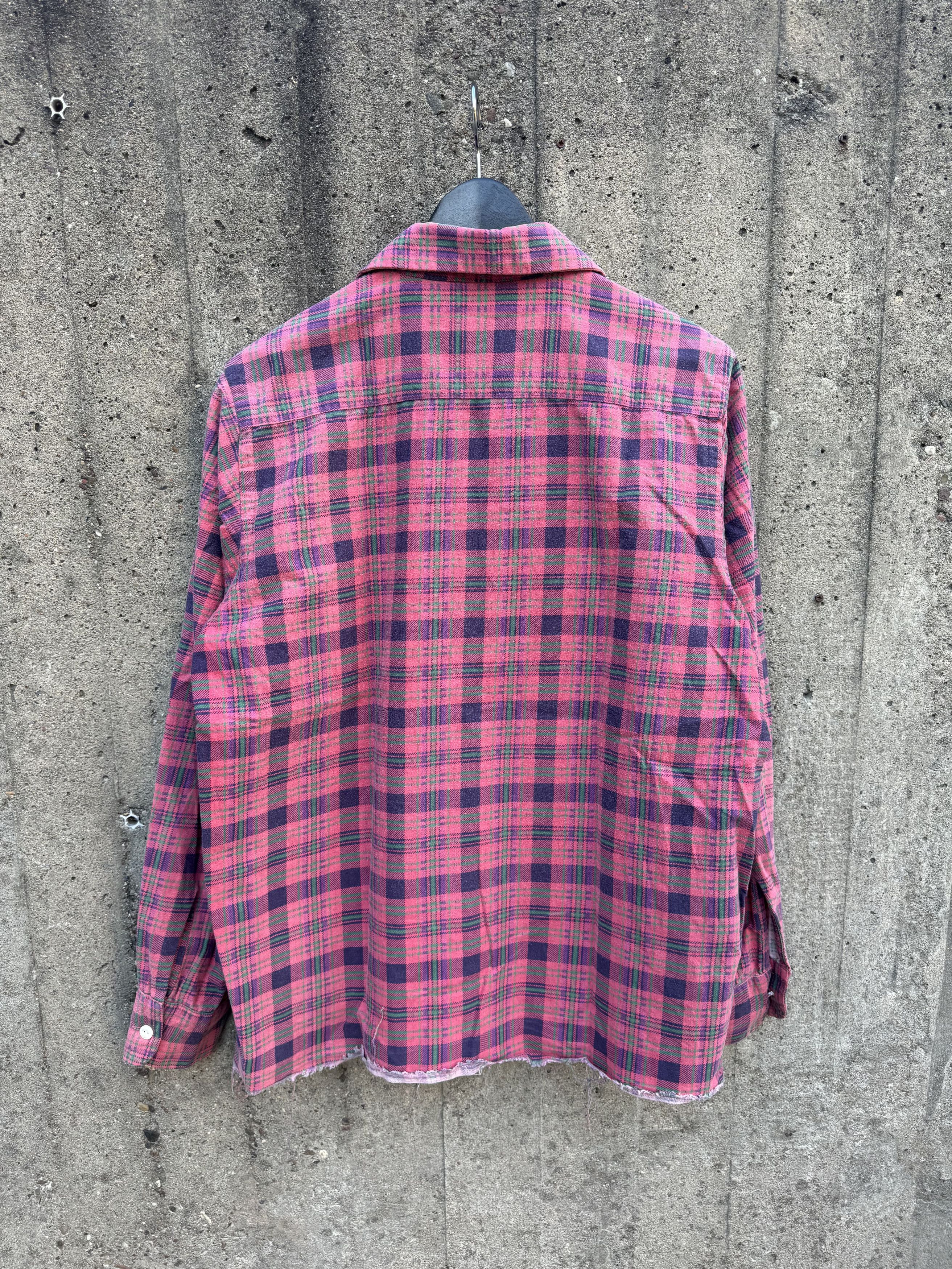 Needles Raw Hem Plaid Flannel Shirt Size US M / EU 48-50 / 2 - 5 Thumbnail