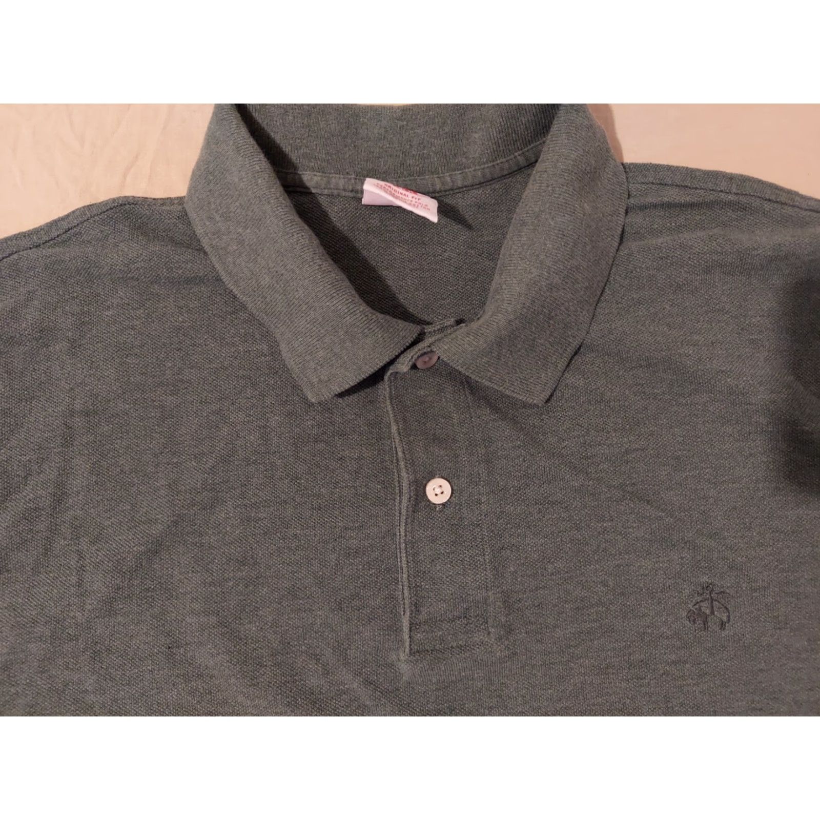 Brooks Brothers VINTAGE not applicable/ignore - Brooks Brothers Polo Shirt XL Green Cotton Long Sleeve Mens Regular Size US XL / EU 56 / 4 - 2 Thumbnail