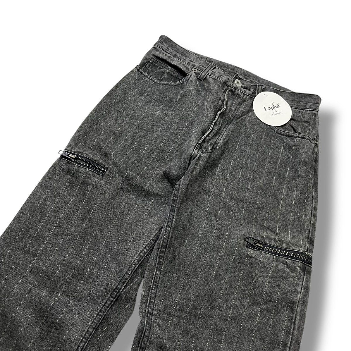 PPFM Archive PPFM Japan Pinstripe Denim Pants Size US 27 - 4 Thumbnail