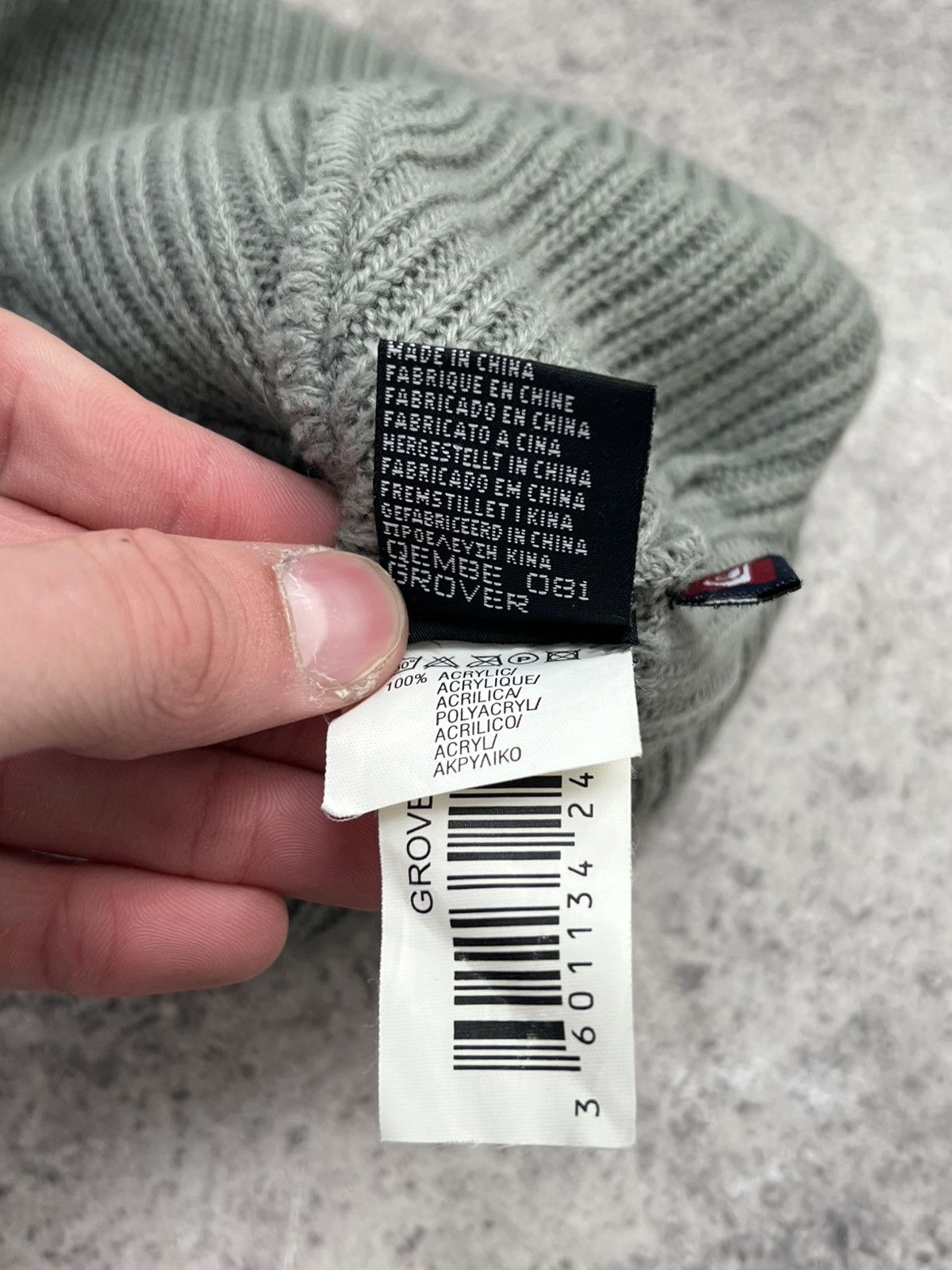 Quiksilver Quiksilver Hat Vintage Quiksilver Knit Cap Size ONE SIZE - 5 Thumbnail