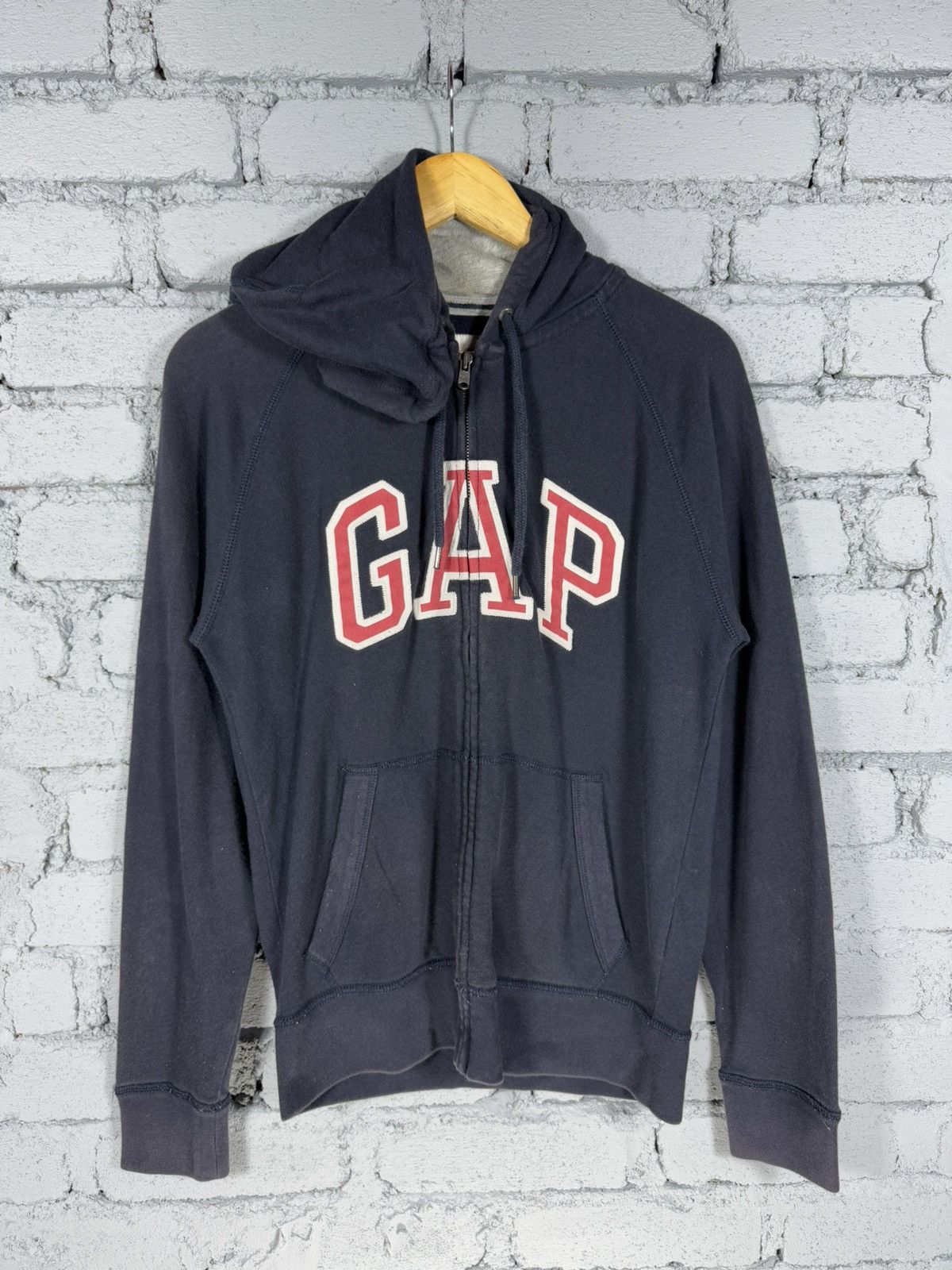 Gap Vintage Gap Sweat Hoodie Navy Size US XS / EU 42 / 0 - 1 Thumbnail