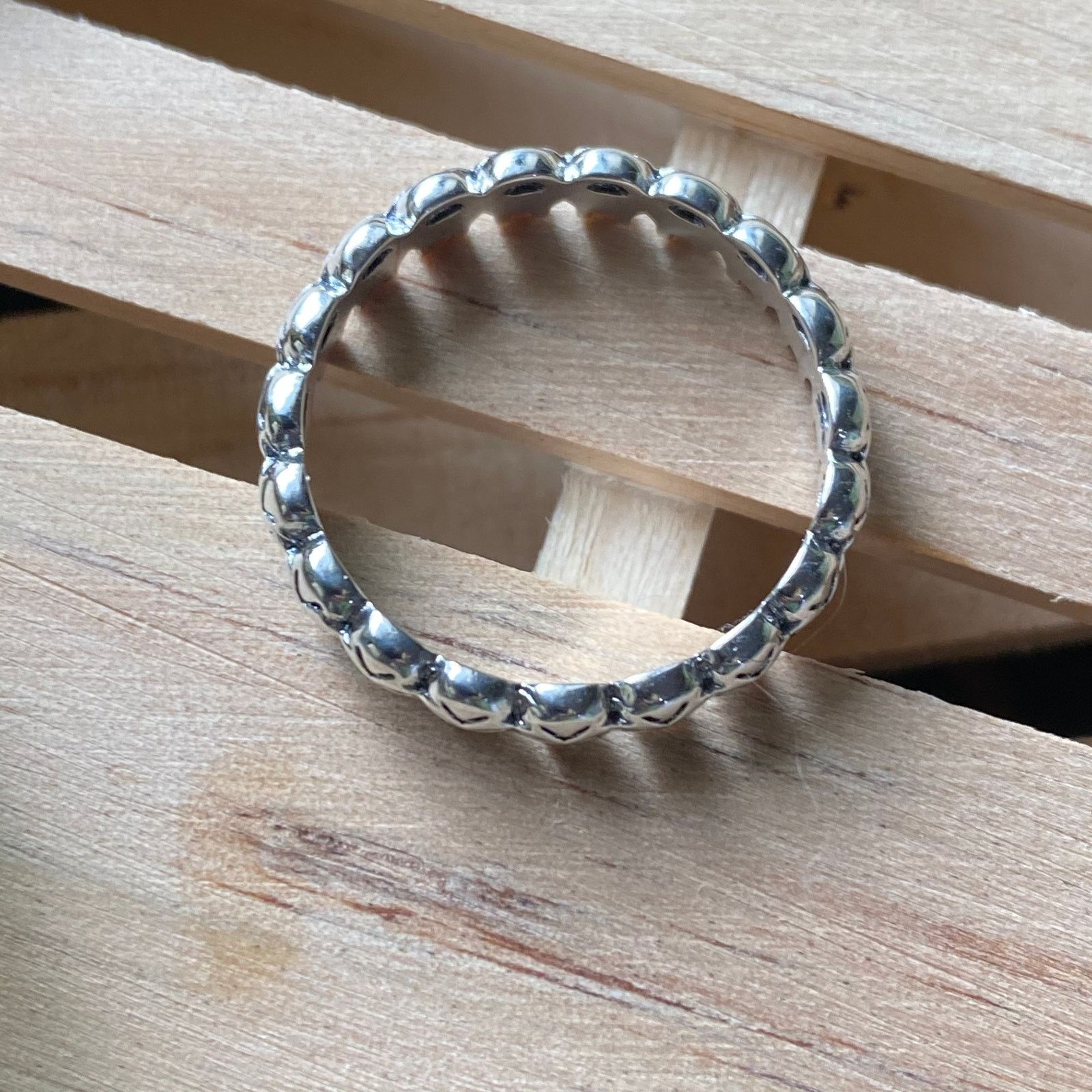 The Unbranded Brand Sterling Silver Multi Skulls Band Ring Sizes 8 Size ONE SIZE - 4 Thumbnail