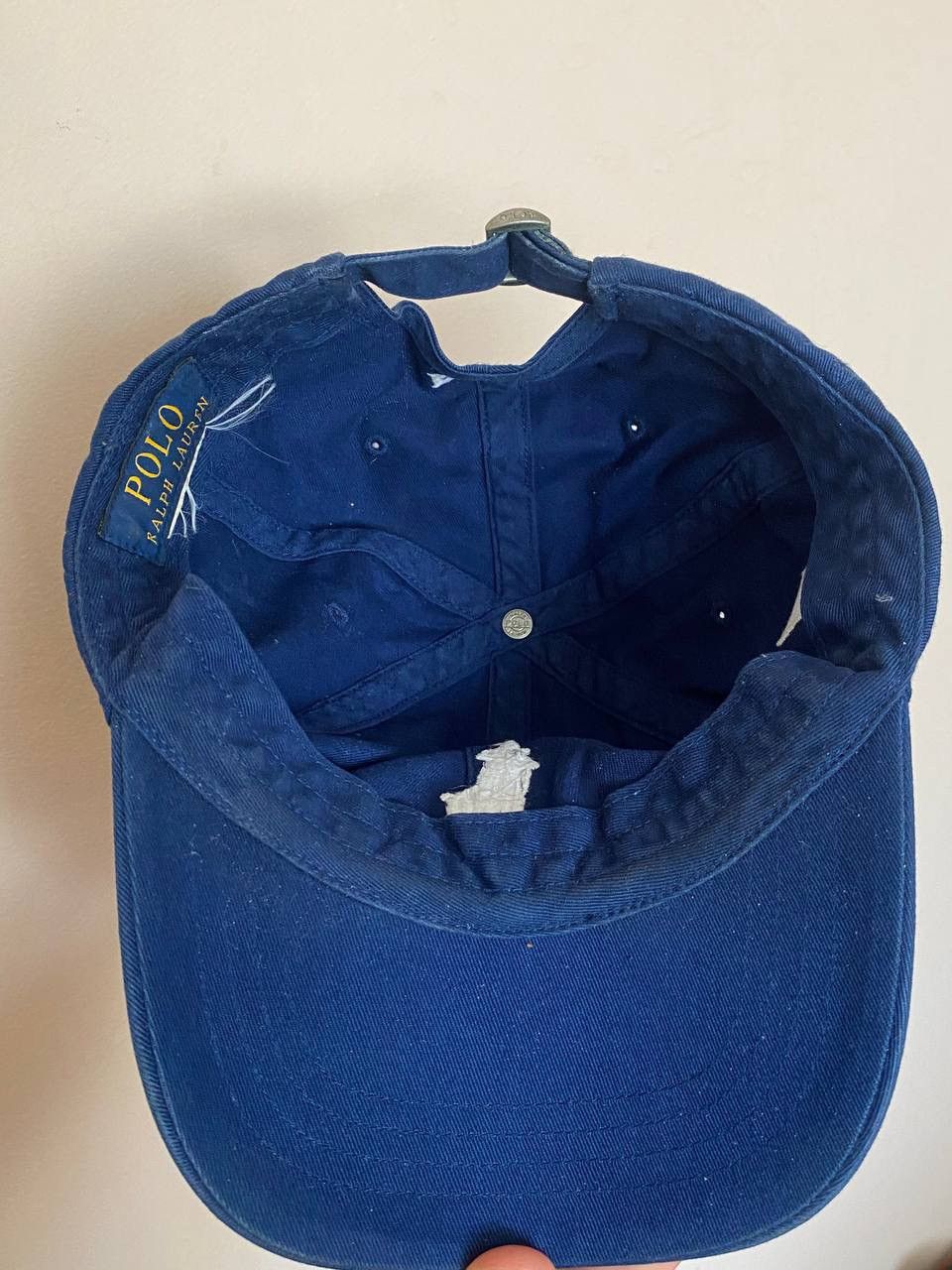 Polo Ralph Lauren 3 Polo Ralph Lauren Vintage Blue Cap Drill Logo Size ONE SIZE - 5 Thumbnail