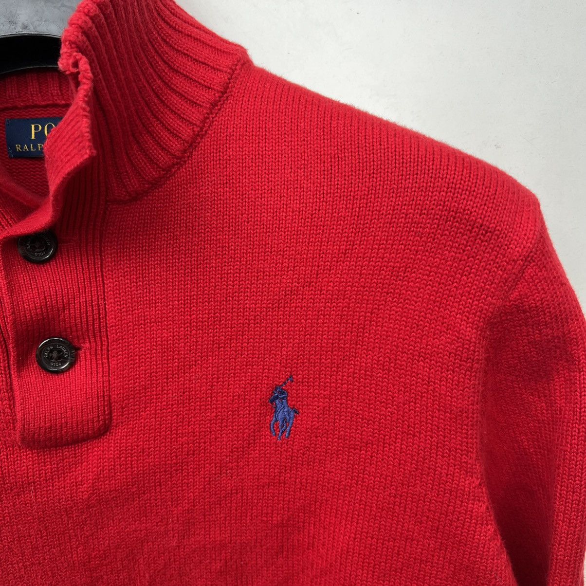 Polo Ralph Lauren Polo Ralph Lauren sweater 1/4 zip vintage Size L / US 10 / IT 46 - 2 Thumbnail