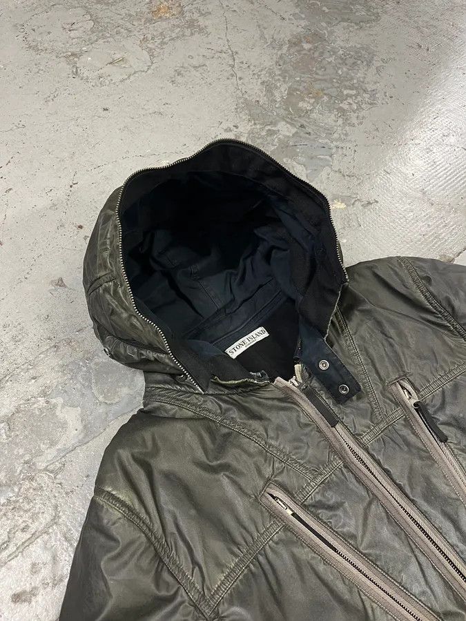 Stone Island AW2010 Stone Island Obscure Shadow Liquid Reflective Bomber Jacket Size US M / EU 48-50 / 2 - 8 Thumbnail