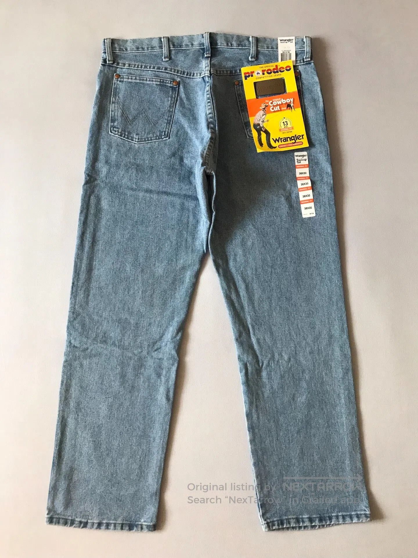 Wrangler Wrangler 13MWZ Jeans W36L30. Size US 36 / EU 52 - 3 Thumbnail