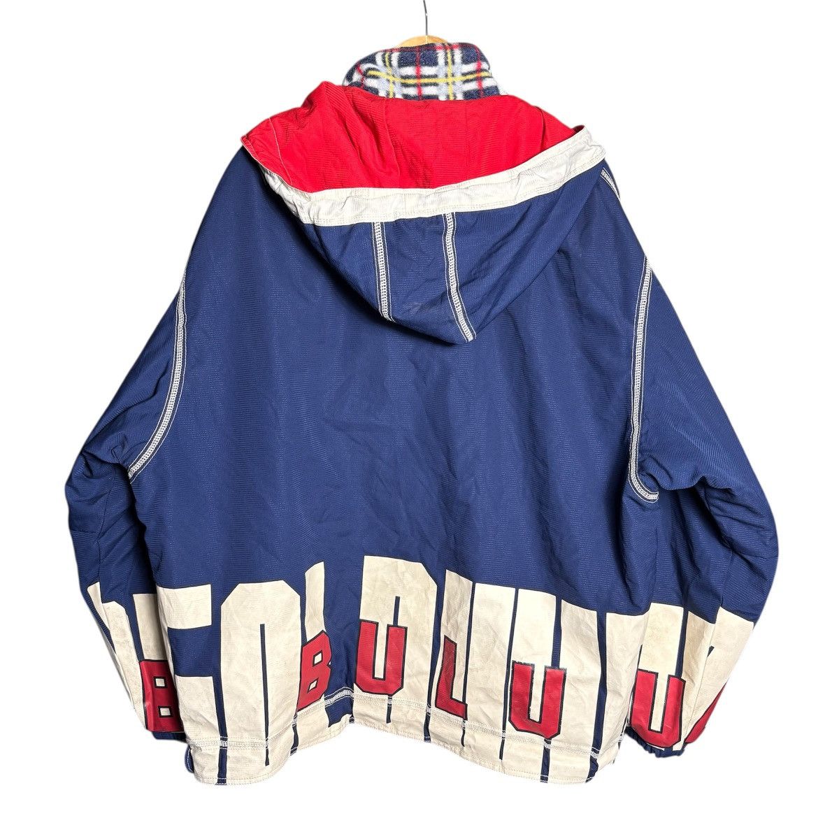 Ellesse × Goldwin Vintage Ellesse x Goldwin Bulldog Ski Hoodie Down Jacket Size US XL / EU 56 / 4 - 2 Thumbnail