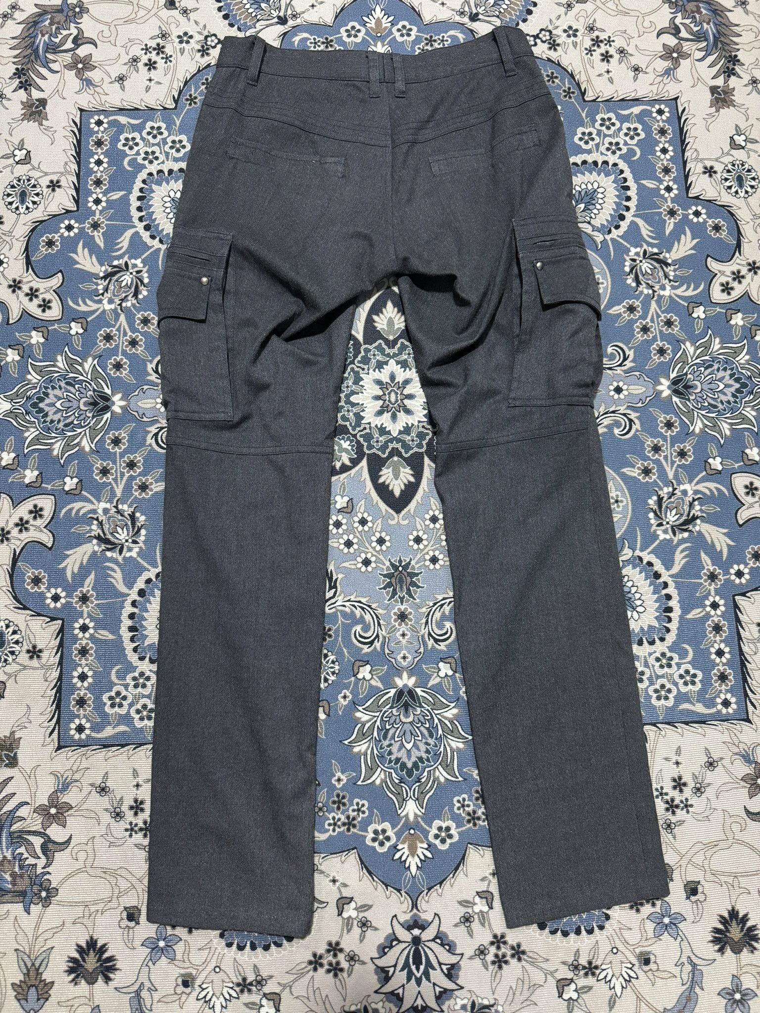 5351 POUR LES HOMMES × Beauty Beast × Issey Miyake 5351 Pour Les Hommes 6 pocket Cargo Pants Tactical Kapital Size US 29 - 4 Thumbnail