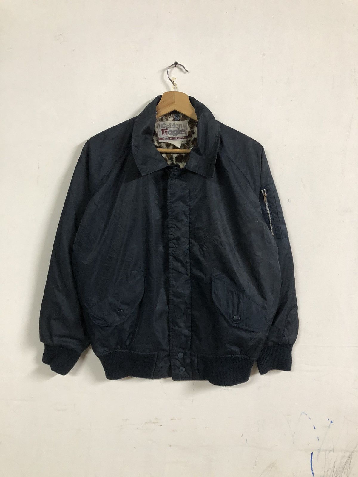 Japanese Brand × Vintage Vintage Golden Eagle Bomber Jacket Size US M / EU 48-50 / 2 - 1 Thumbnail