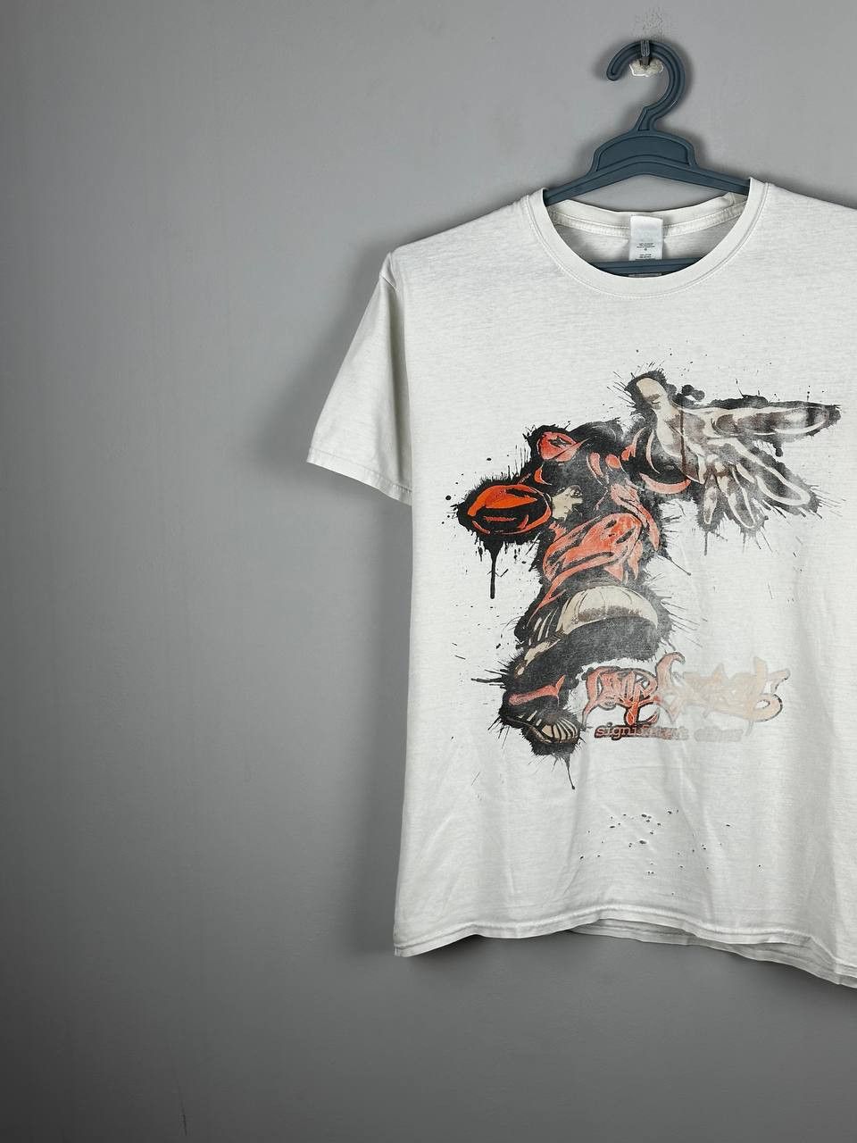 Band Tees THRASHED Vintage 2000s LIMP BIZKIT CLASSIC LOGO Size US L / EU 52-54 / 3 - 2 Thumbnail